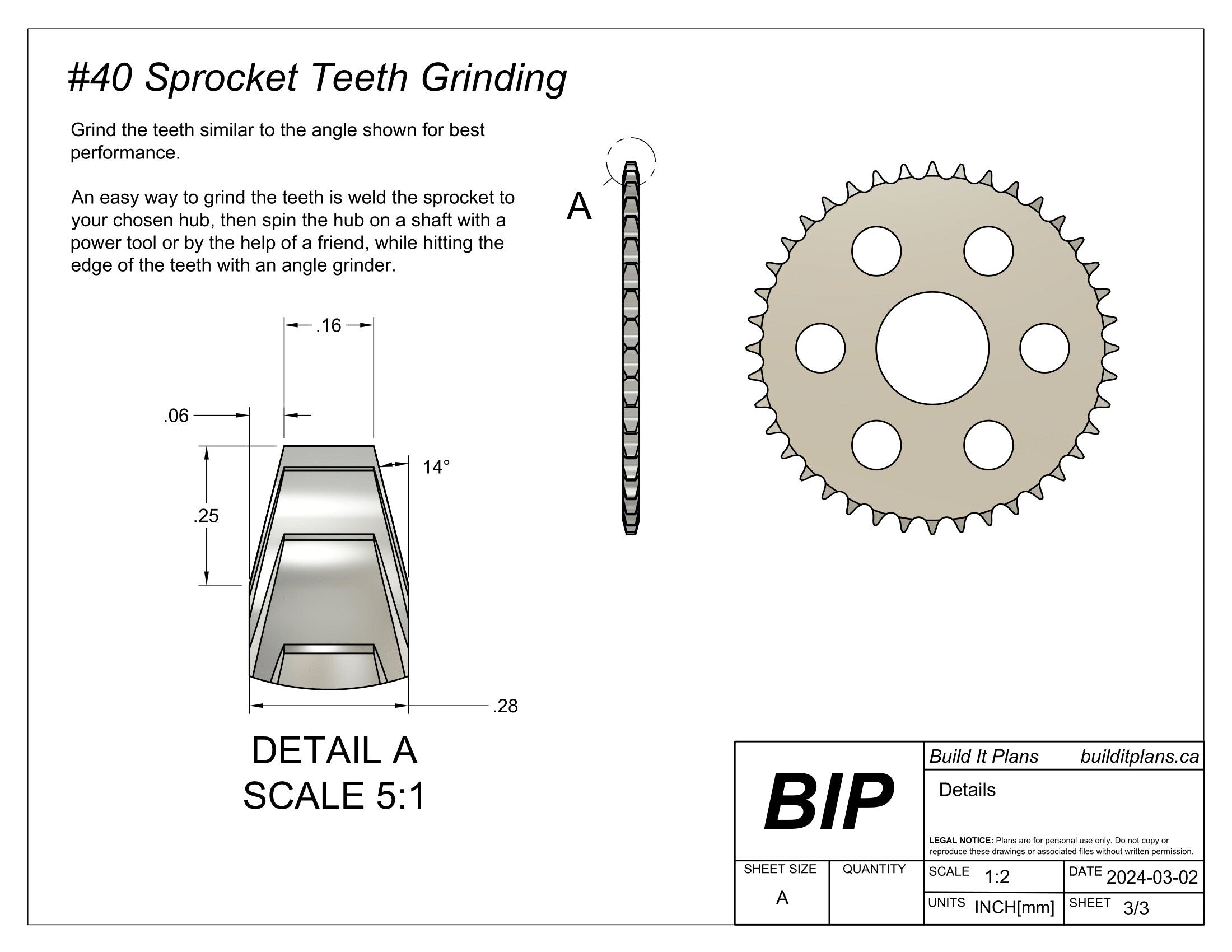 Number 40 Sprocket DXF Cut Files - ANSI 40 41 Chain Sprockets