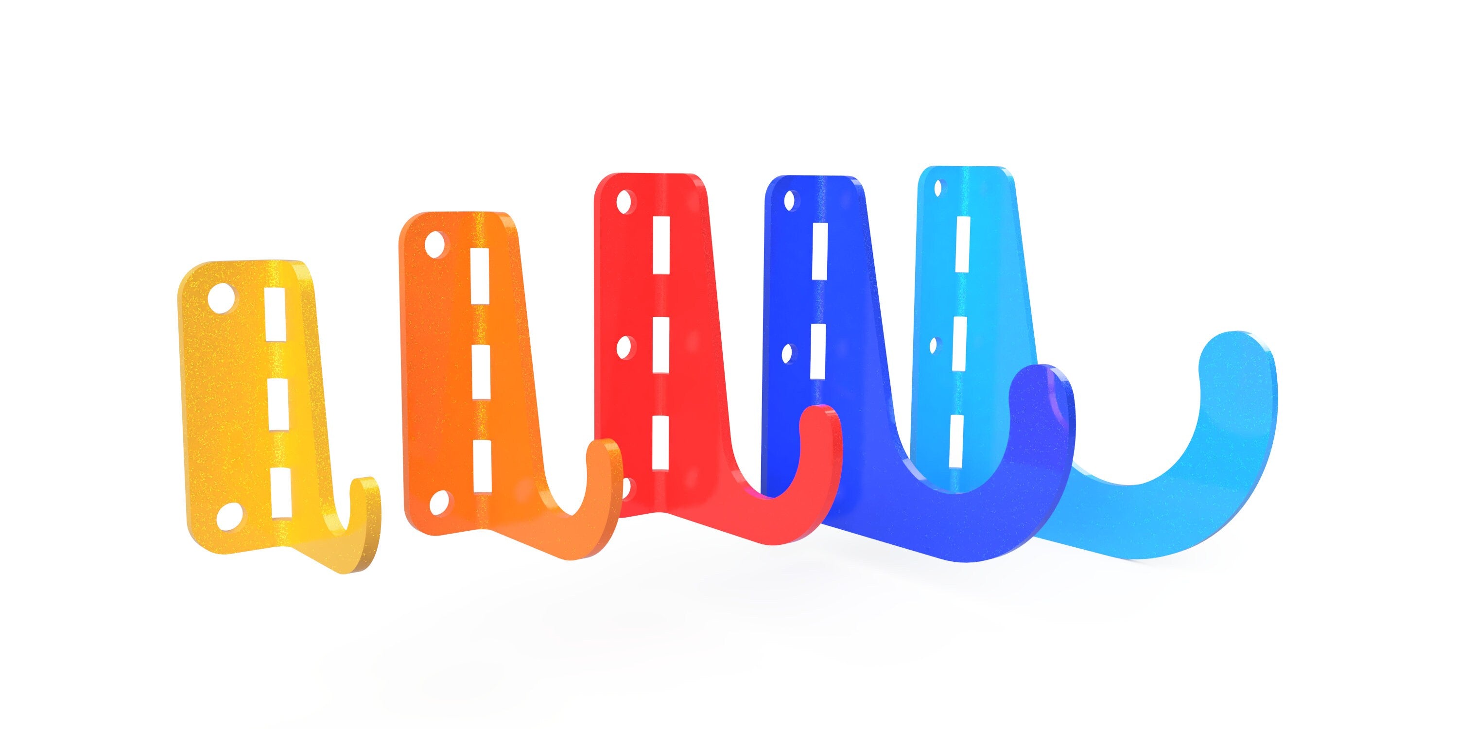 Wall Hook DXF Bundle – Utility Hook Multi-Pack Cut Files