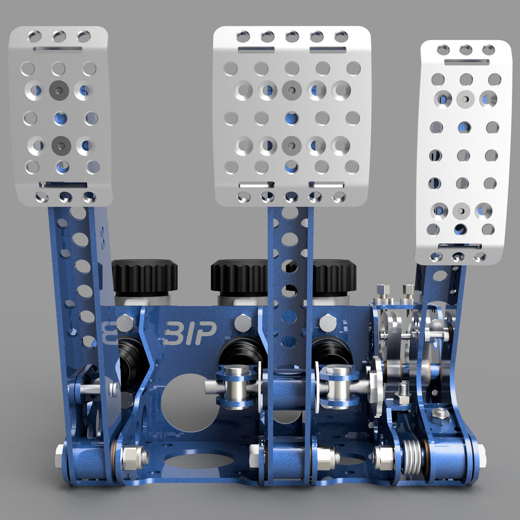 Race Car Pedal Set Plans - Floor Mounted - DXF Cut Files + PDF Plans