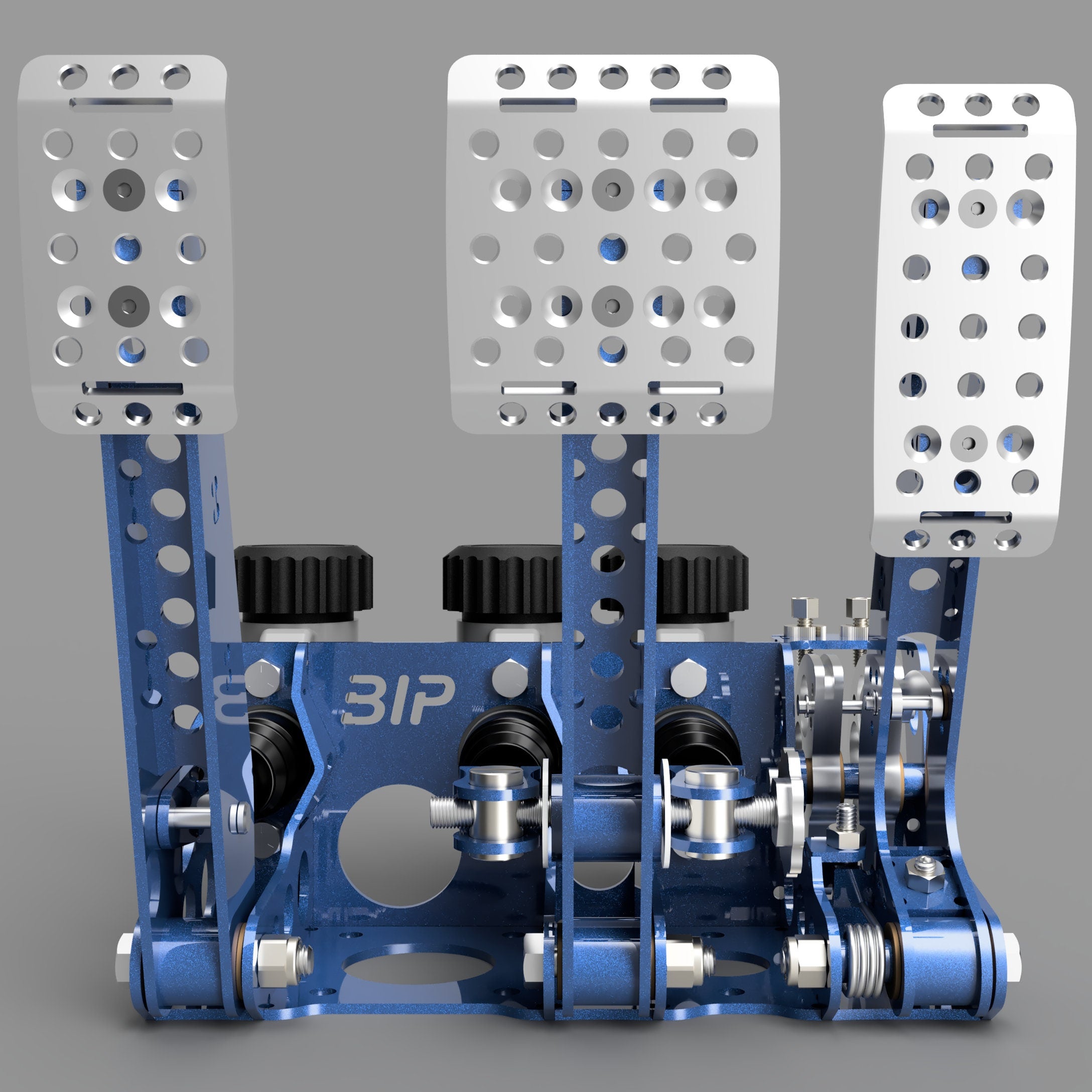 Race Car Pedal Set Plans - Floor Mounted - DXF Cut Files + PDF Plans