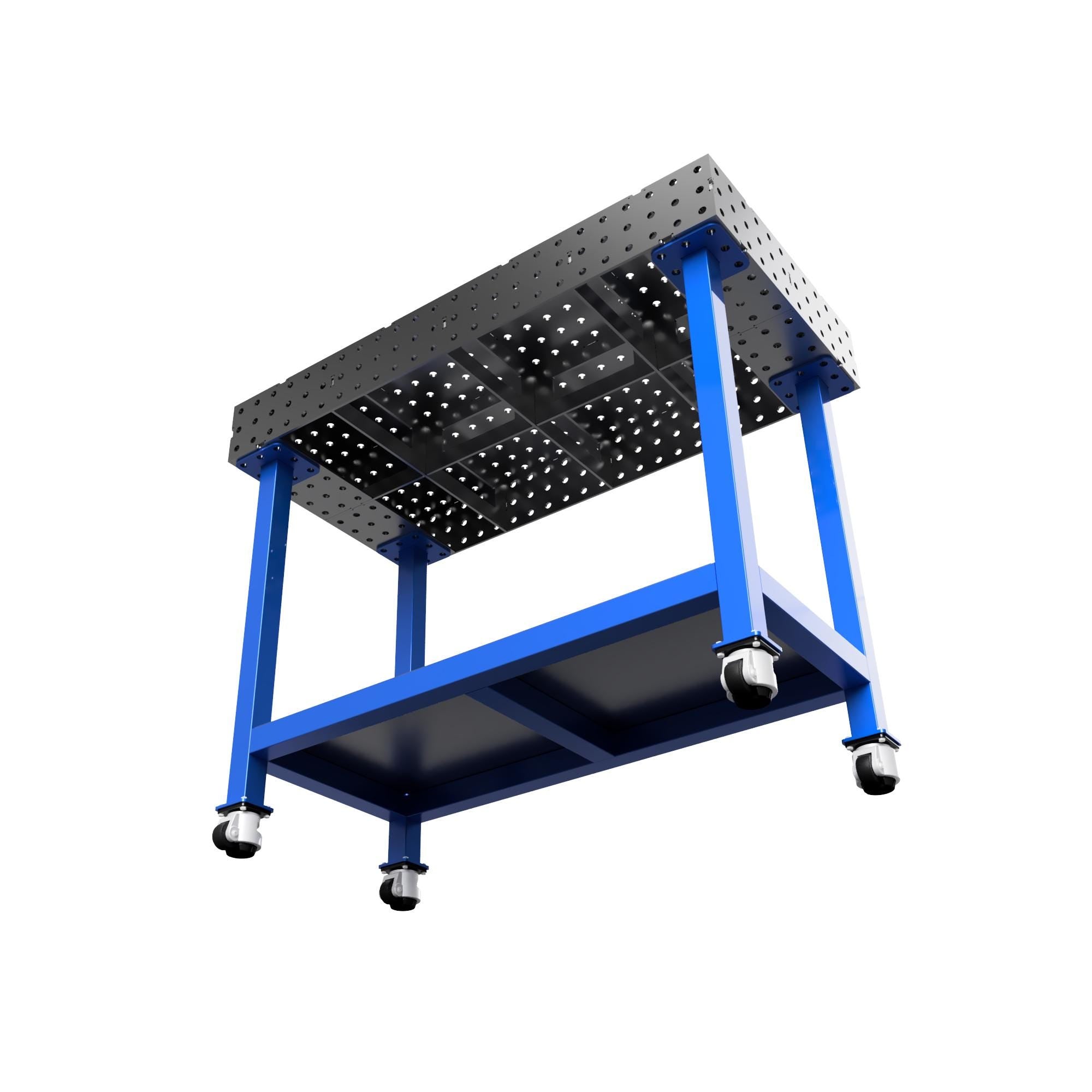 1200x600mm Welding Table DXF Files - 6mm Steel