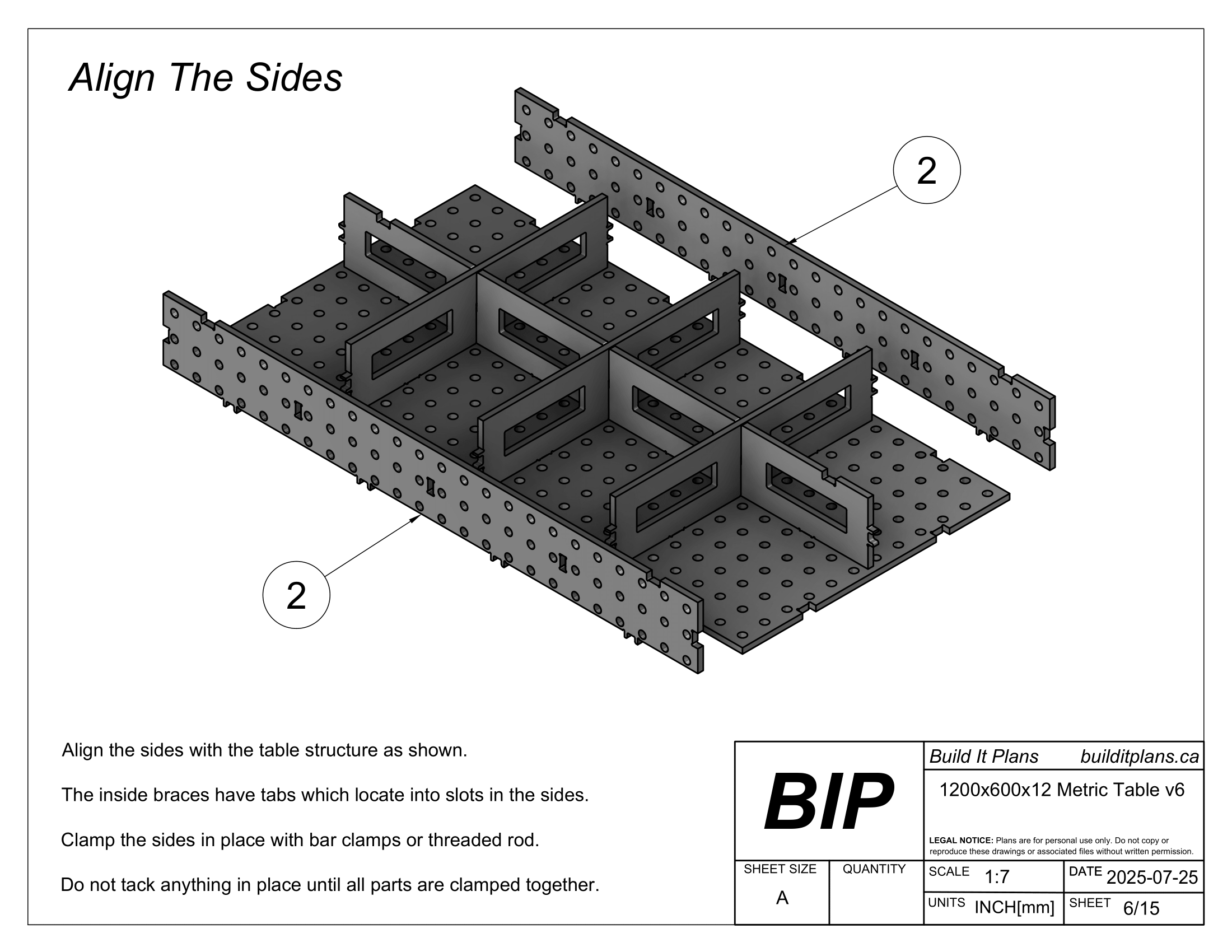 12mm Metric Welding Table DXF File Bundle - Fixture Table Cut Files