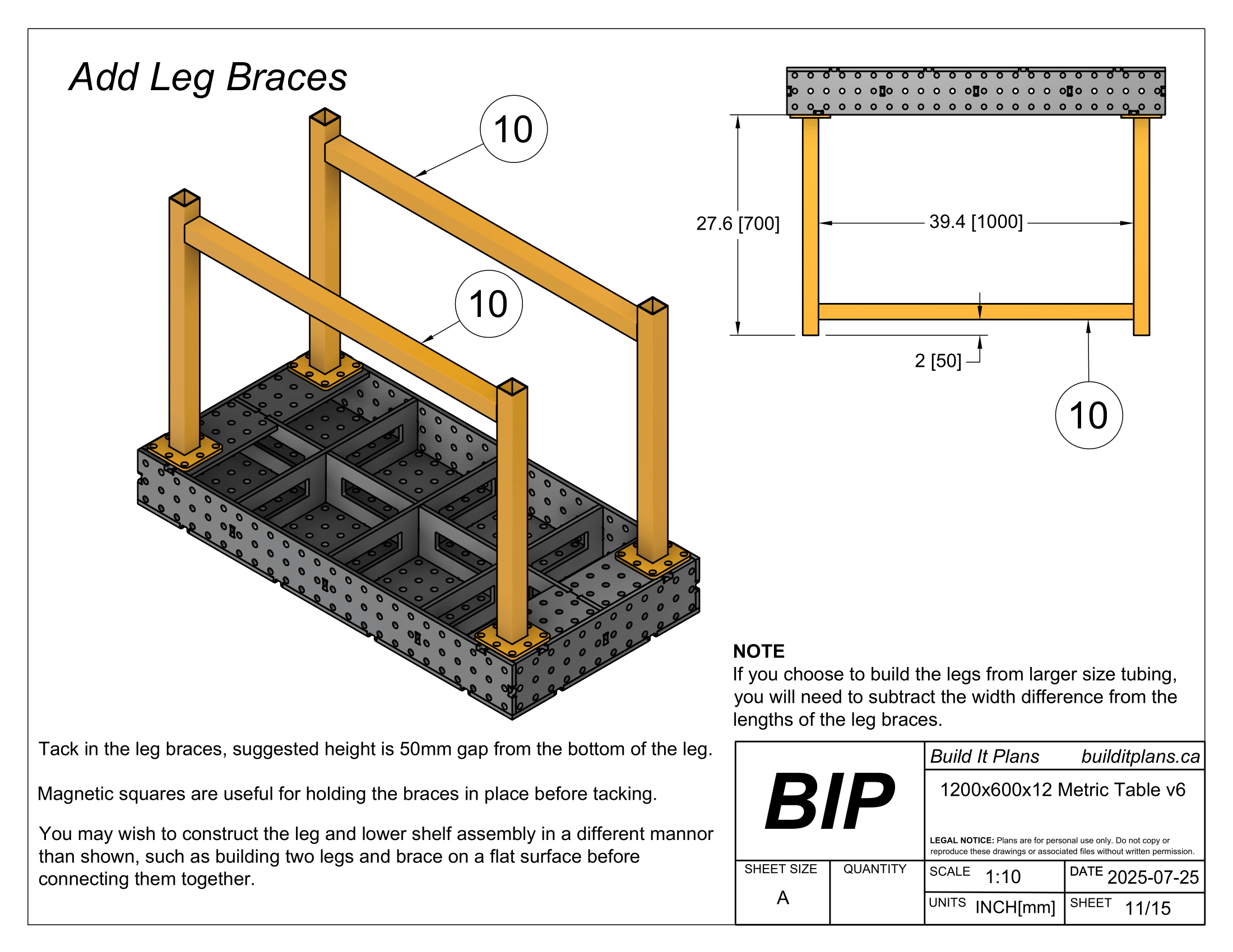 12mm Metric Welding Table DXF File Bundle - Fixture Table Cut Files