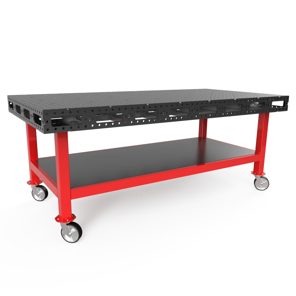 4'x8' Welding Table DXF Files - 3/8" Steel