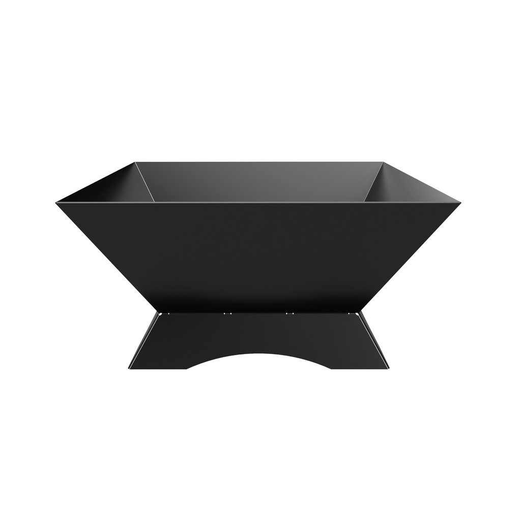 24"x24" Tapered Square Fire Pit DXF Cut Files and Plans