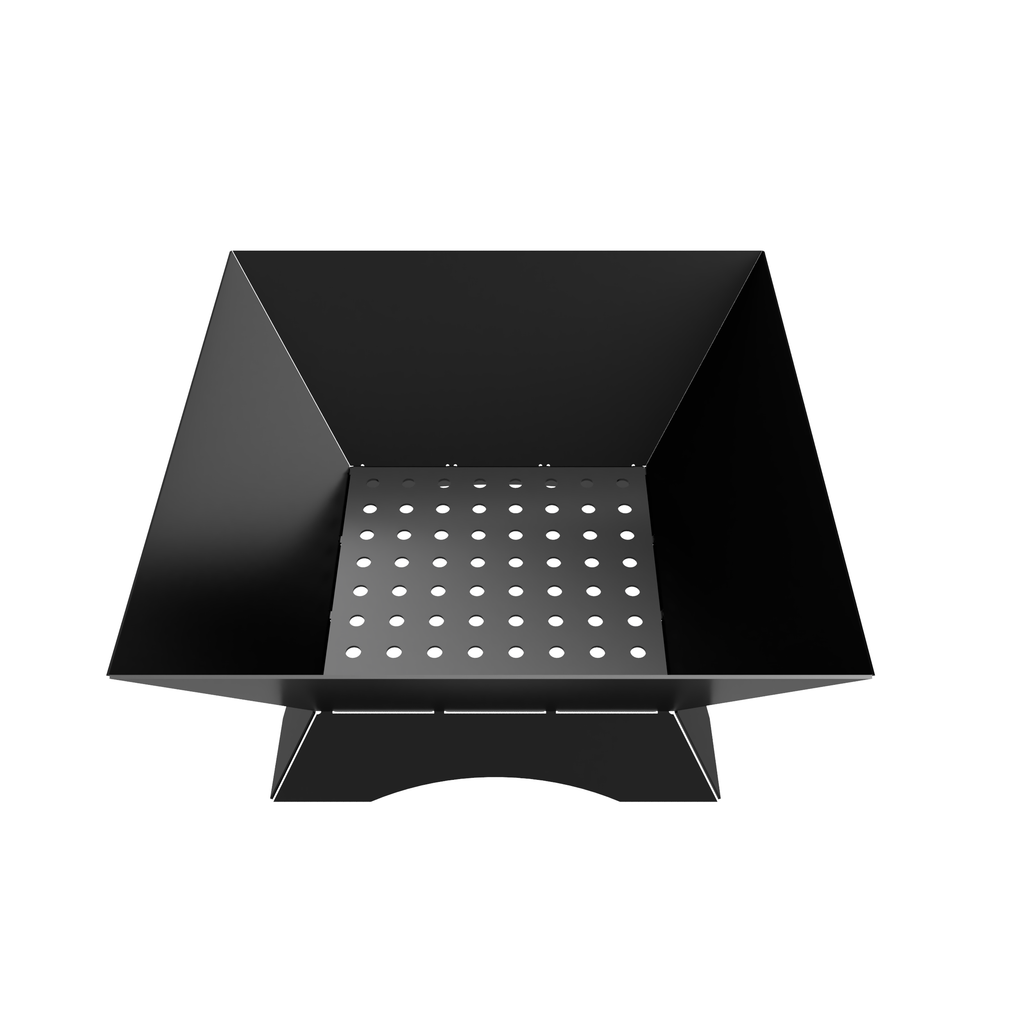 24"x24" Tapered Square Fire Pit DXF Cut Files and Plans