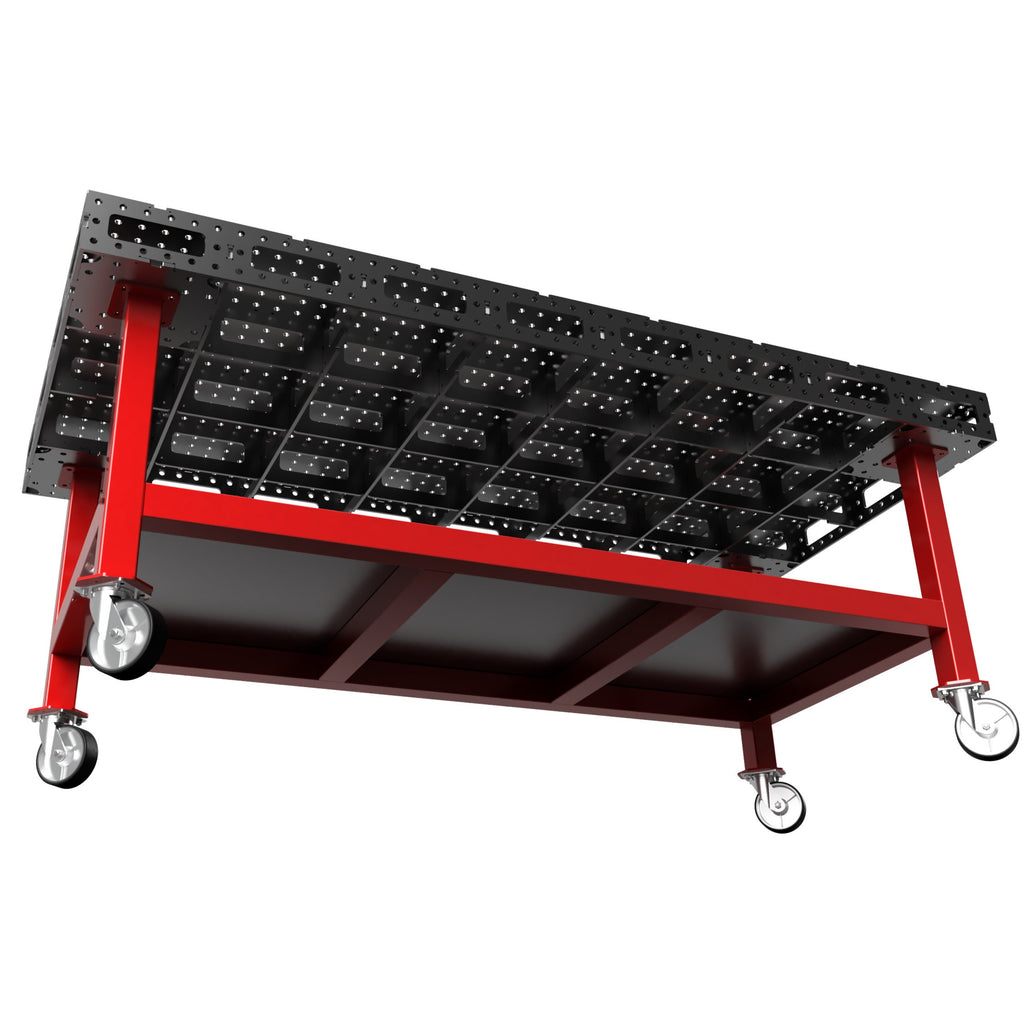 4'x8' Welding Table DXF Files - 3/8" Steel