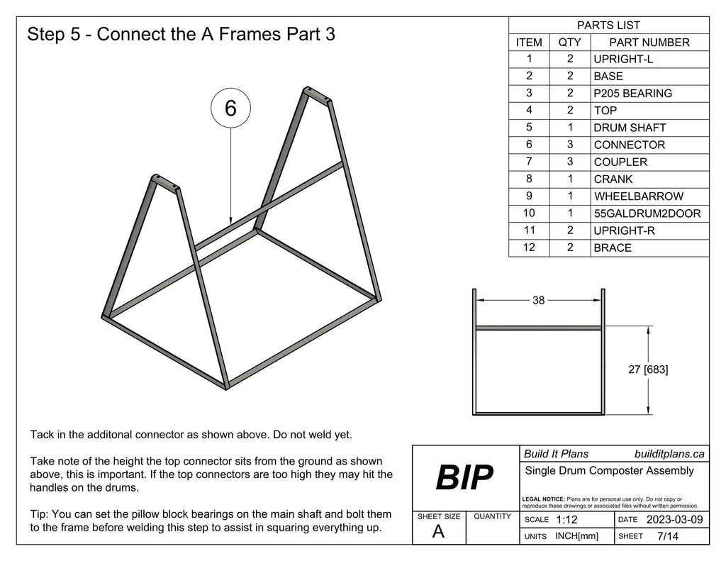 Drum Composter Plans - DIY 55 Gallon Steel Drum Composter