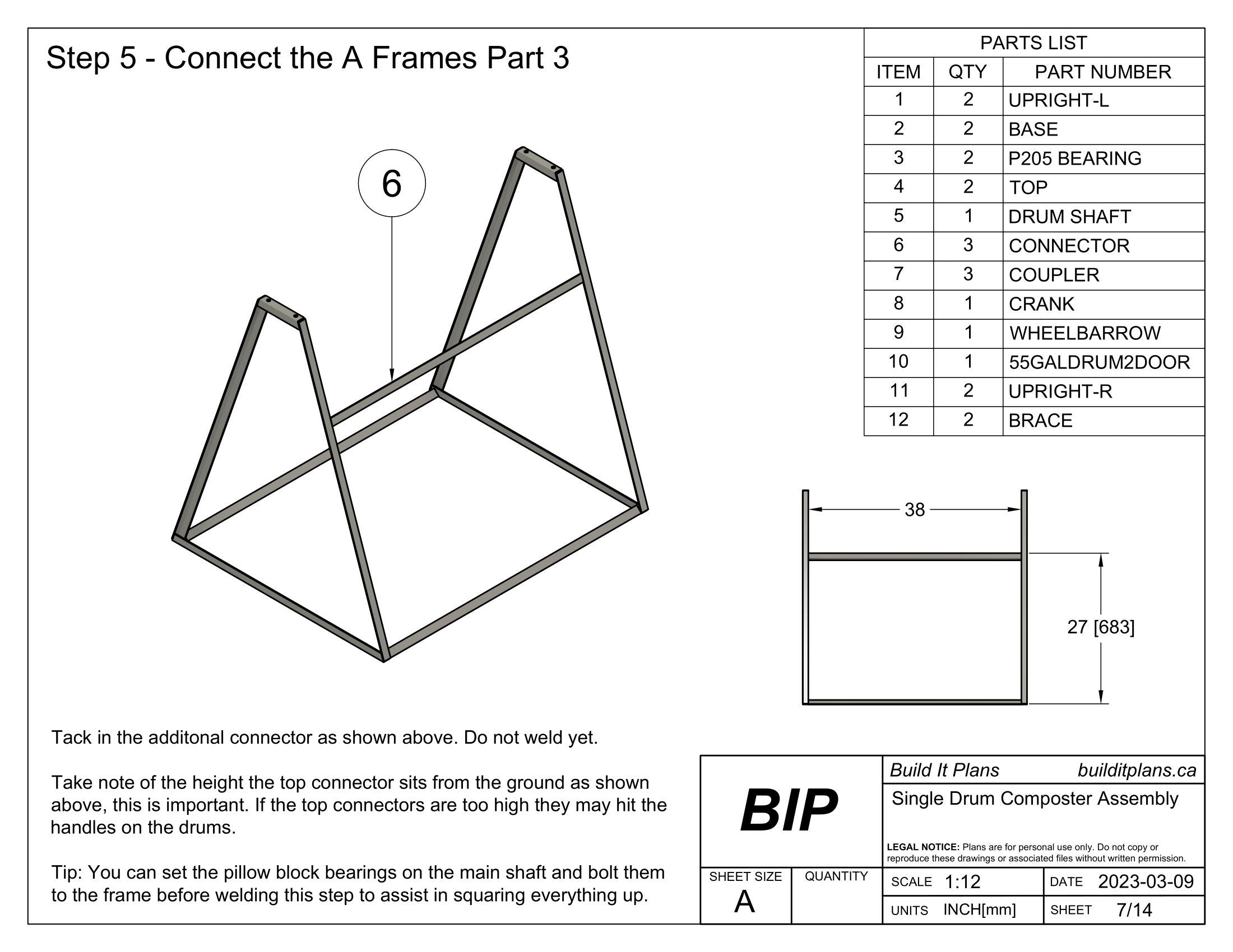 Drum Composter Plans - DIY 55 Gallon Steel Drum Composter