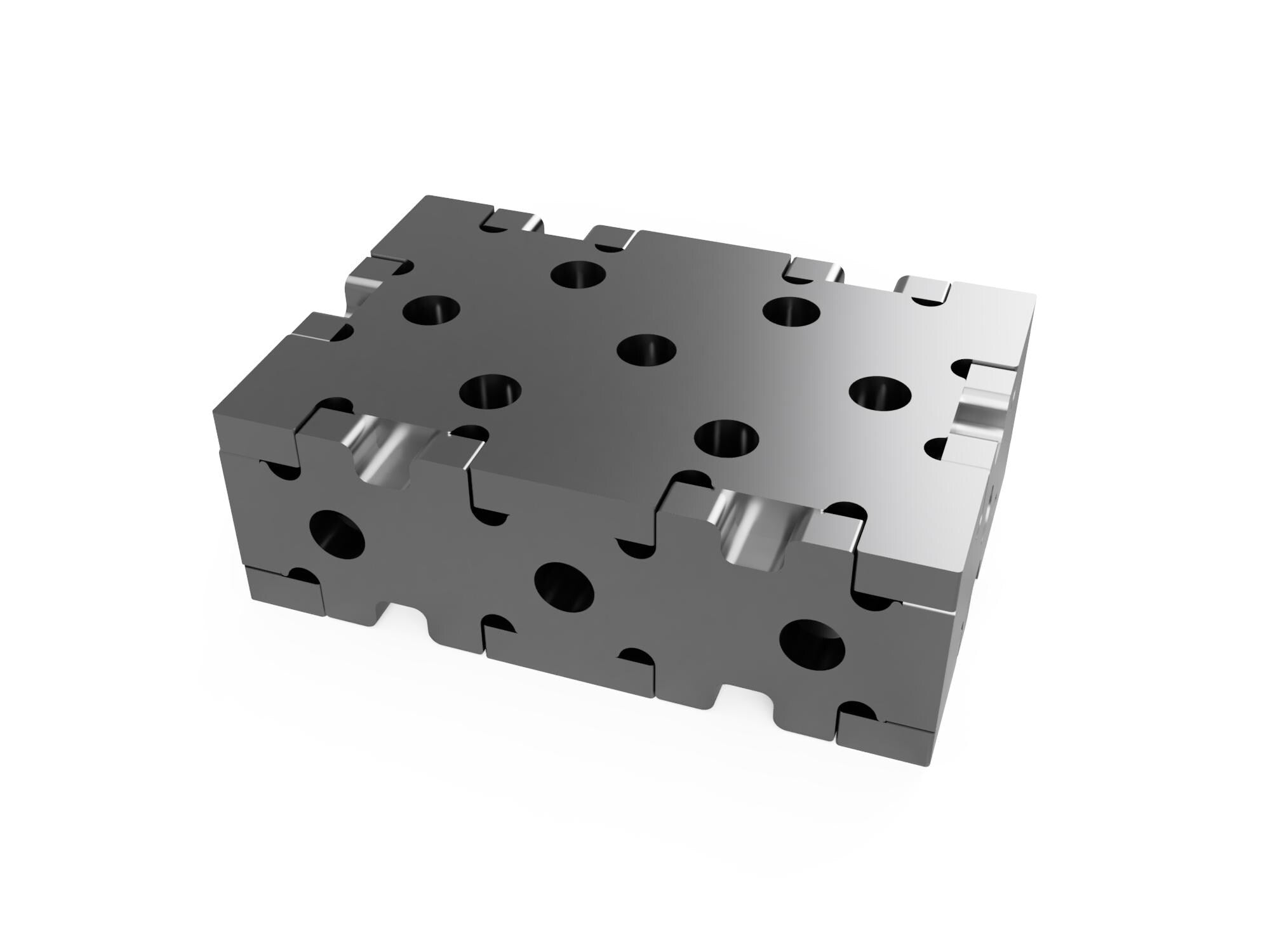 123 Block DXF Cut Files - 3/16" Material DIY Welding Fixture Blocks