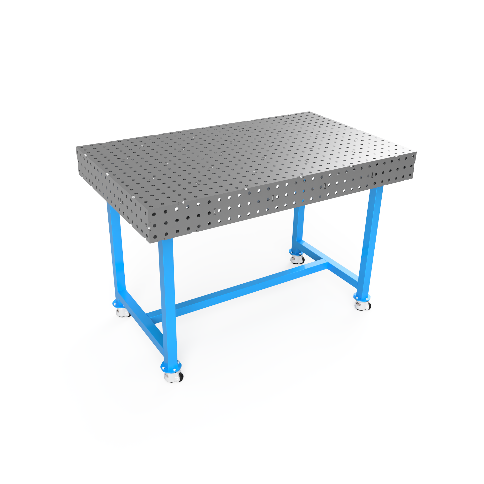 3x5 0.25" Welding Fixture Table Cut Files - 1/4" Steel Thickness