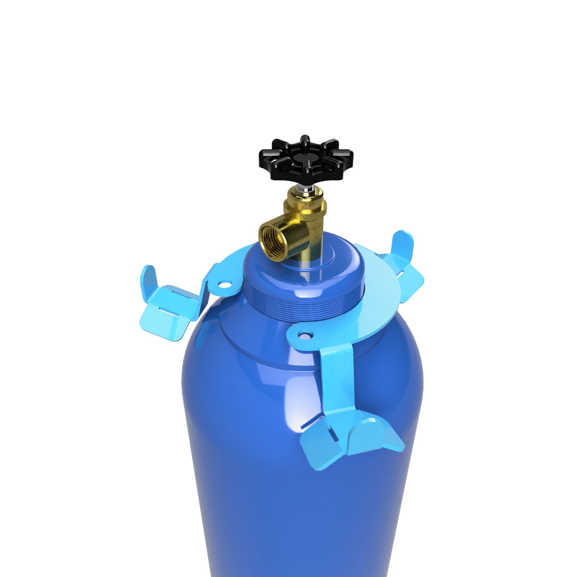 Welding Bottle Hook DXF File – Welding Gas Accessory Hanger Cut File