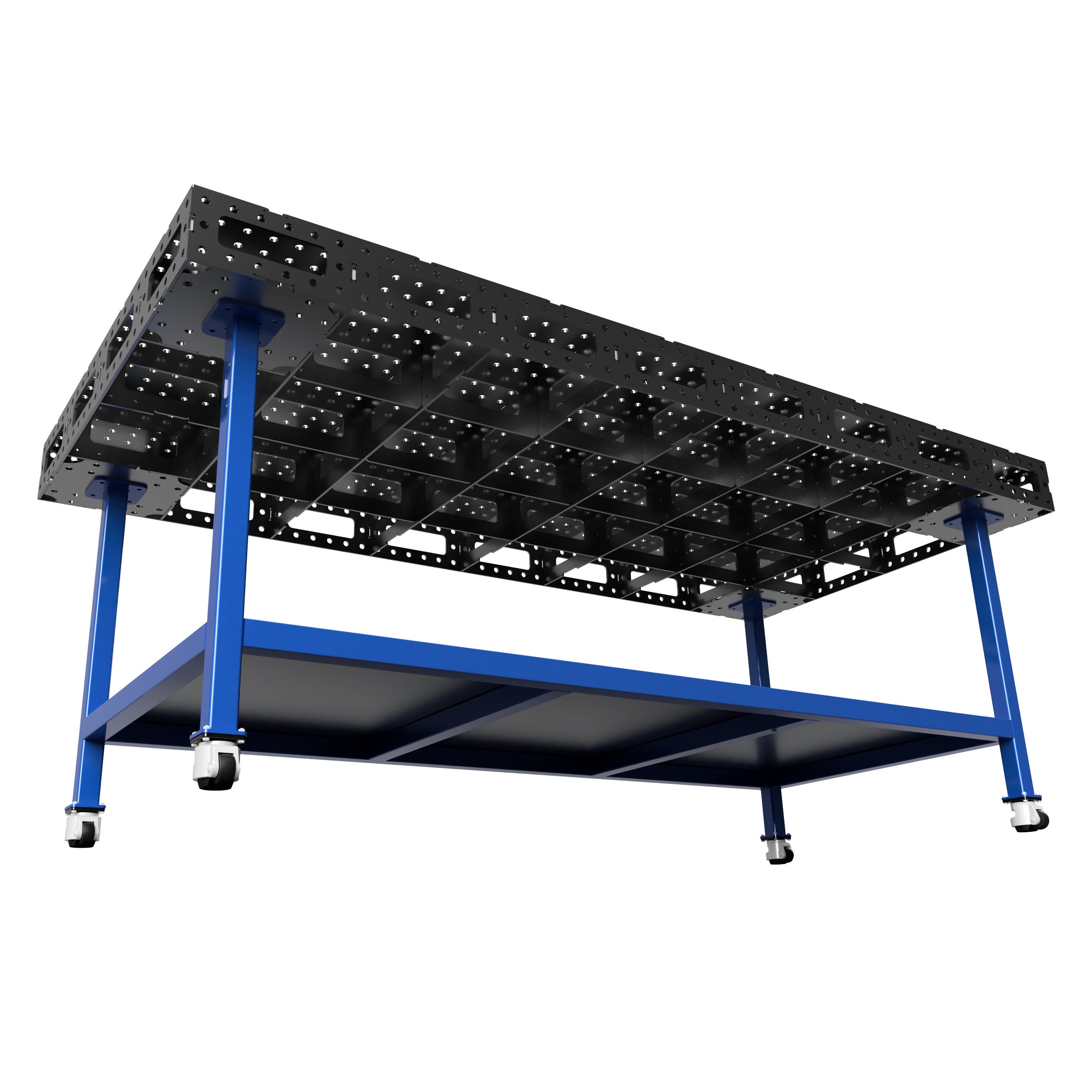 4'x8' Welding Table DXF Files - 1/4" Steel