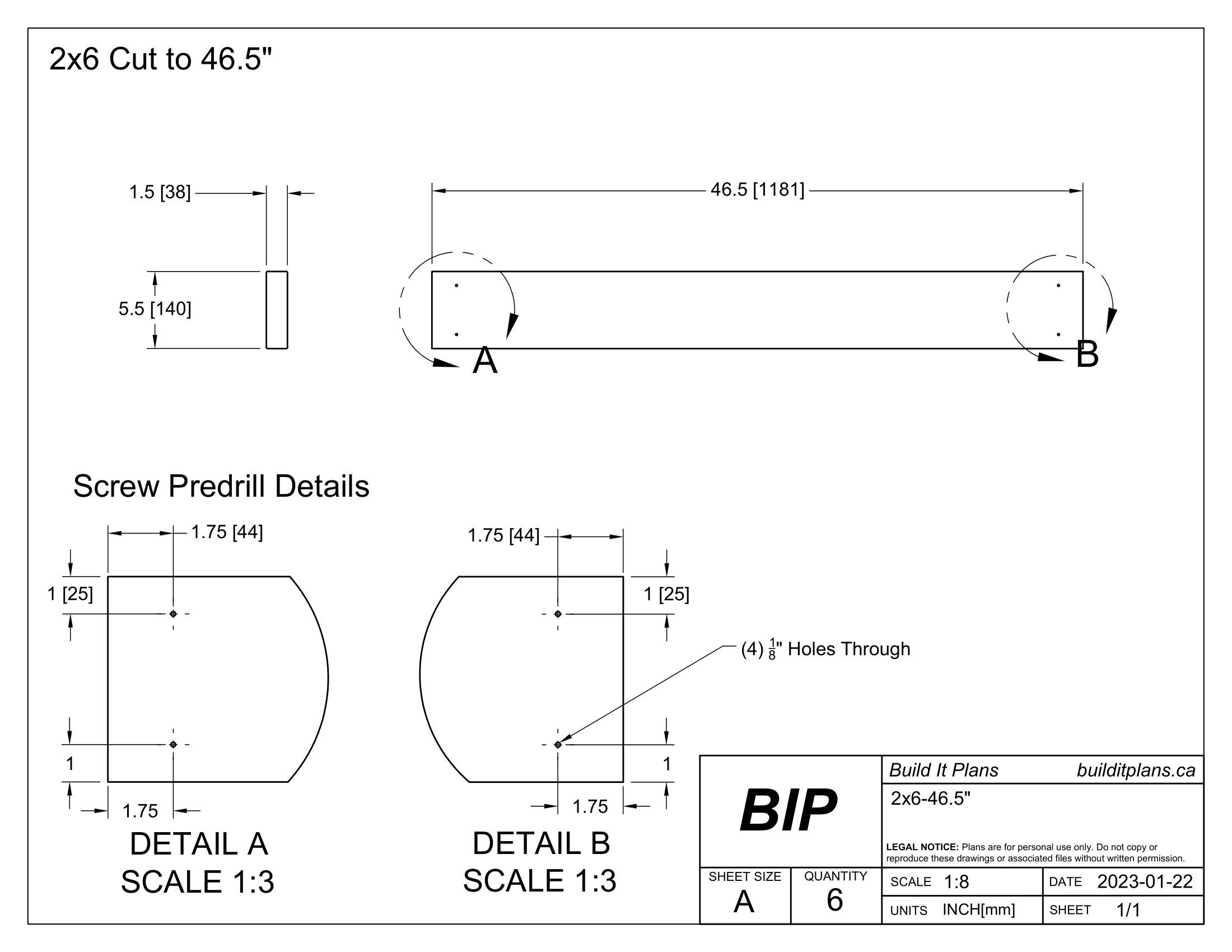 4'x8' Raised Garden Bed PDF Plans