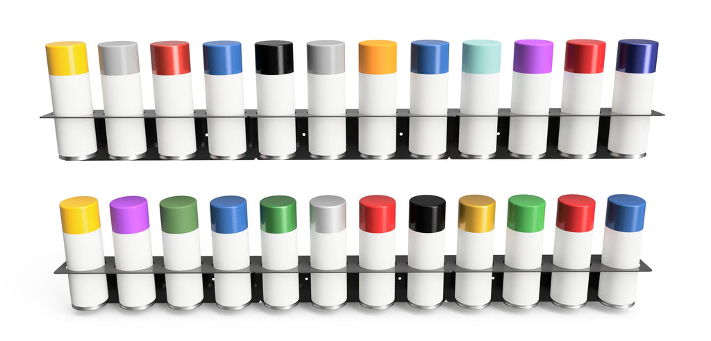 Spray Can Holder DXF Files – Aerosol Can Rack Cut Files