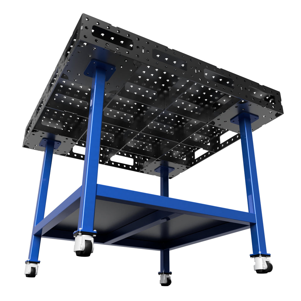 4'x4' Welding Fixture Table DXF Files - 1/4" Steel