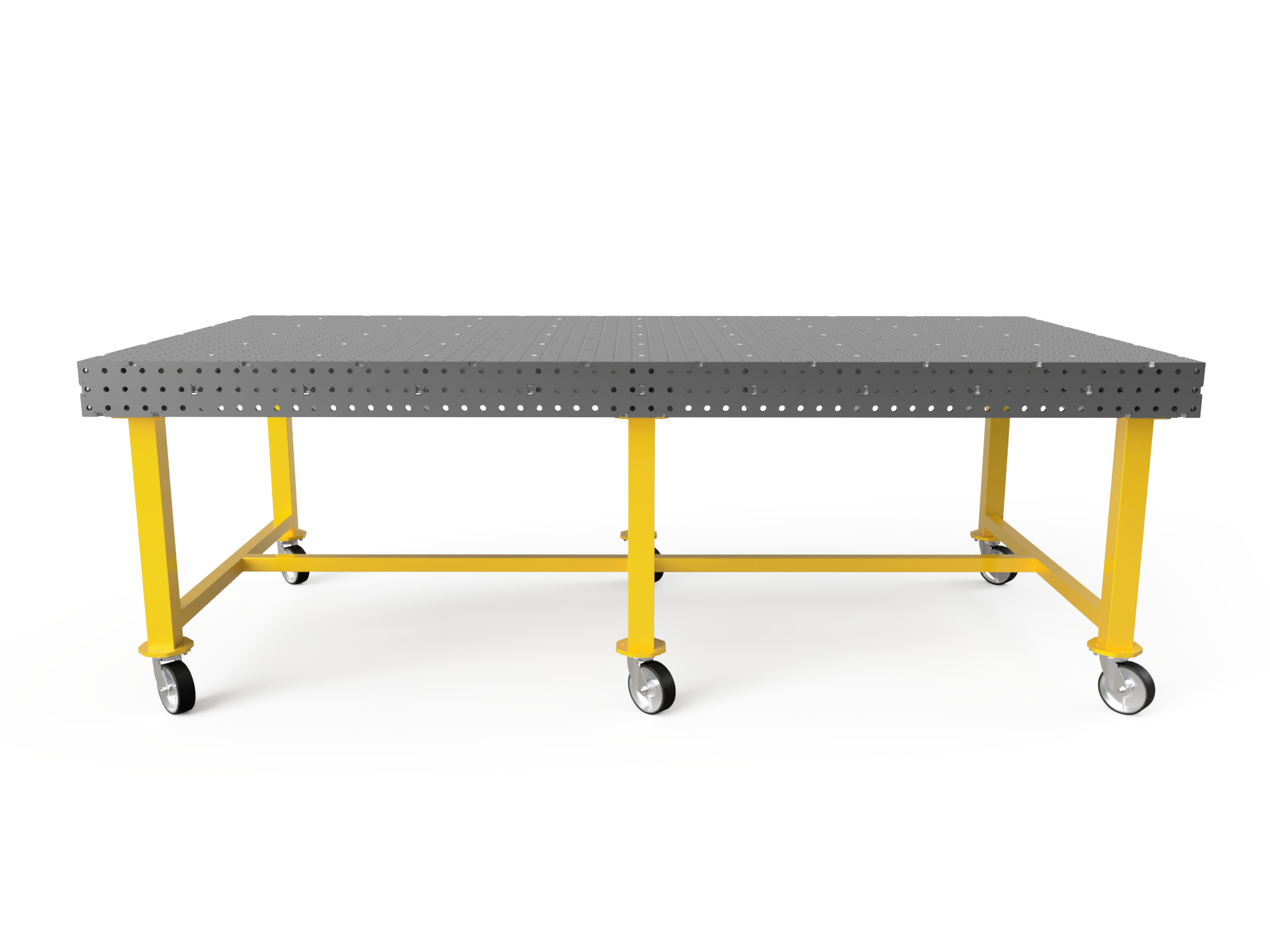 5x10 1/2" Welding Table DXF Files and PDF Plans - For 0.50" Material