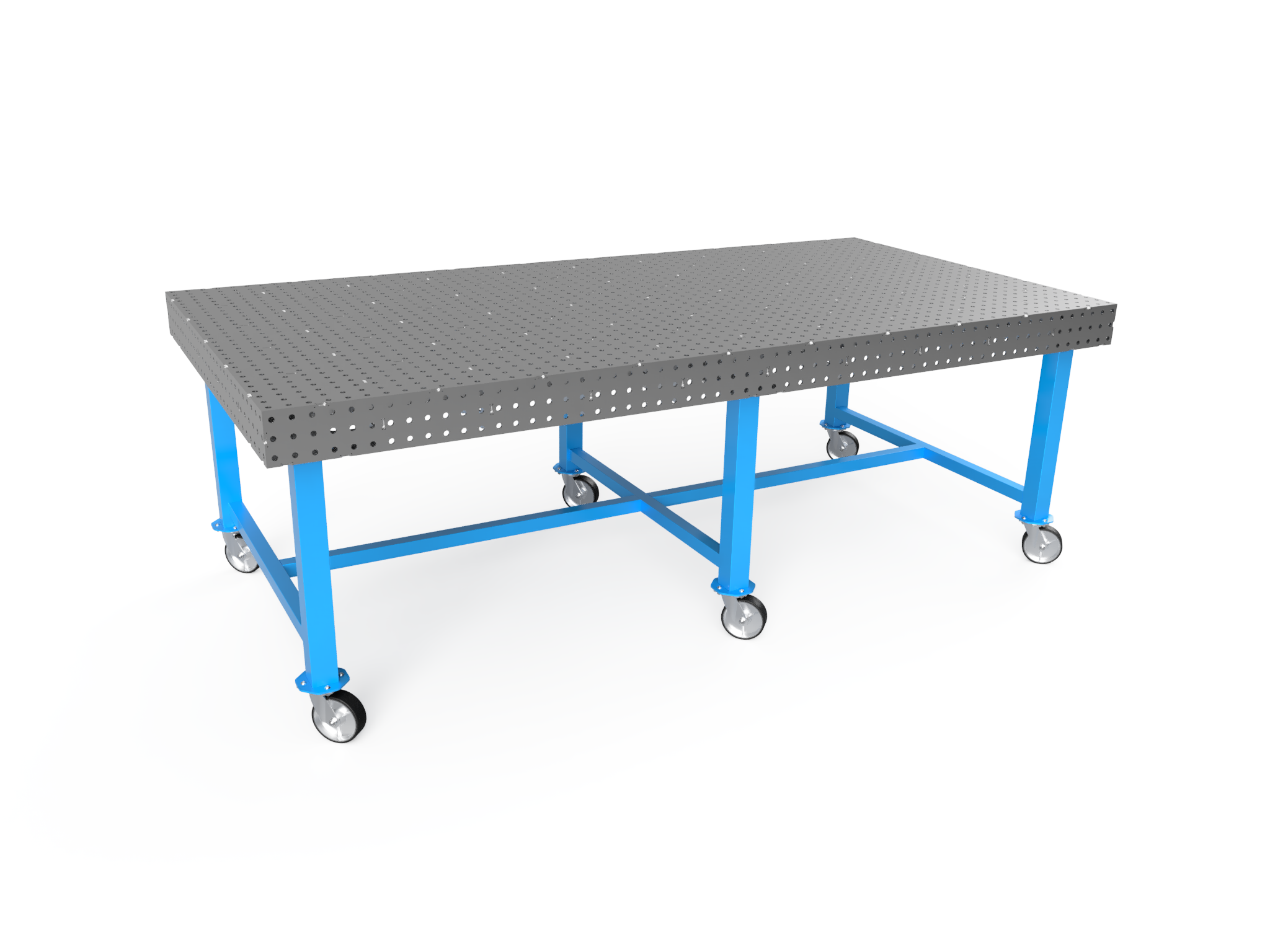 5x10 Welding Table DXF File Bundle - For 1/4", 3/8" and 1/2" Material