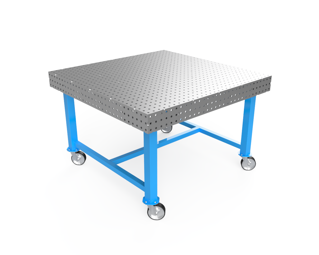 5x5' 1/4" Welding Fixture Table Cut Files - 0.25" Steel Thickness