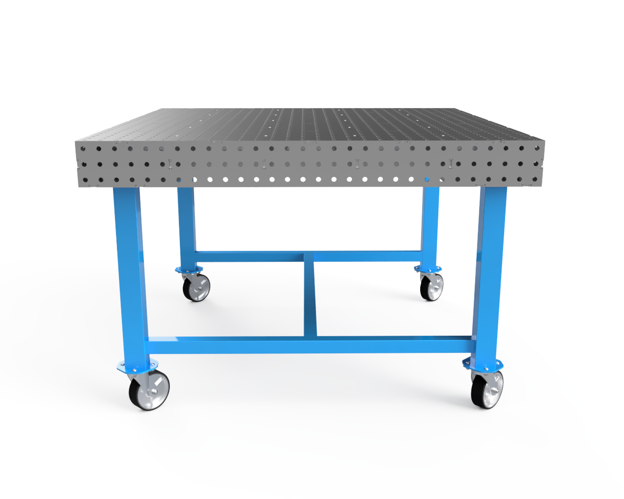 5x5' 1/4" Welding Fixture Table Cut Files - 0.25" Steel Thickness