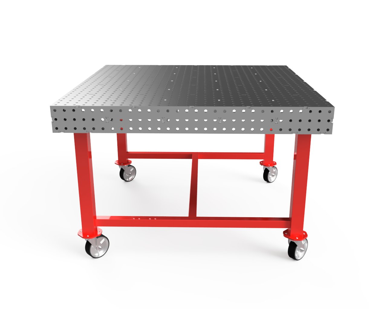 5x5' 3/8" Welding Fixture Table Cut Files - 0.375" Steel Thickness