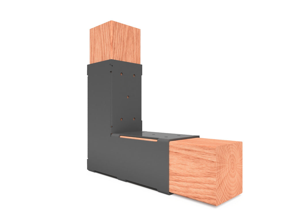 4x4 Post L Bracket DXF Cut Files