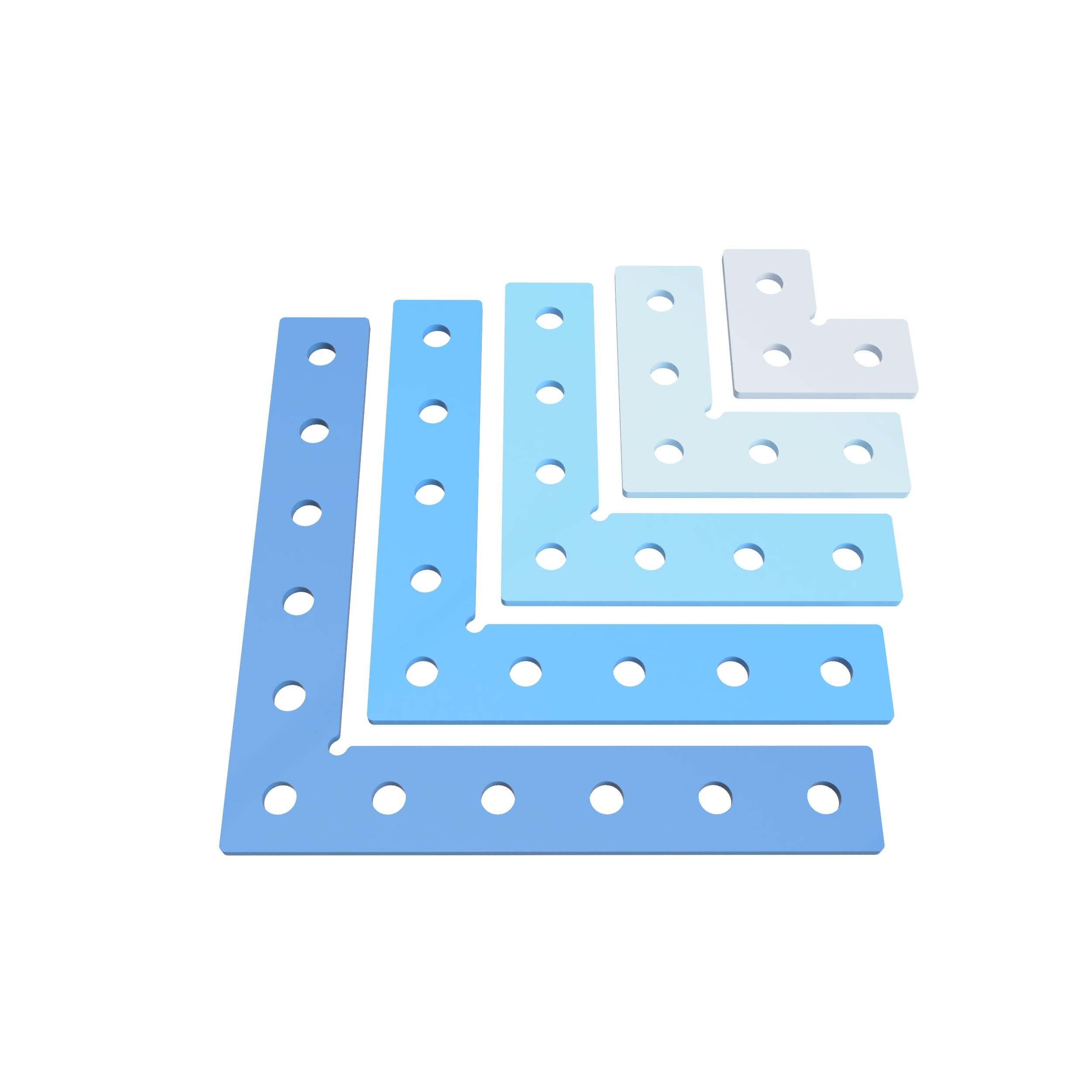 Basic Corner Jig DXF File Bundle – Welding Table Fixture Cut Files