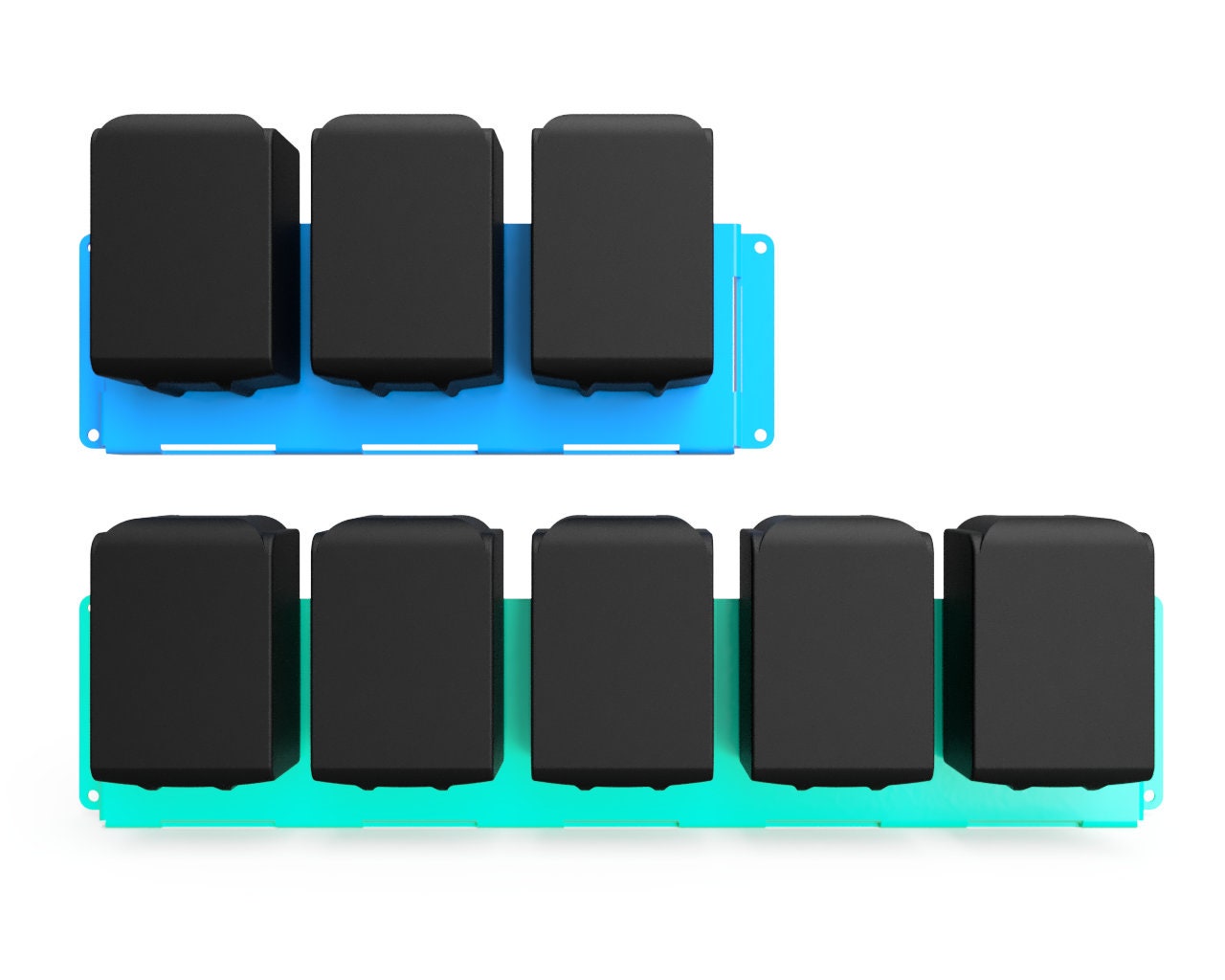 Makita Battery Holder DXF File – Storage Rack for 18V Makita Batteries