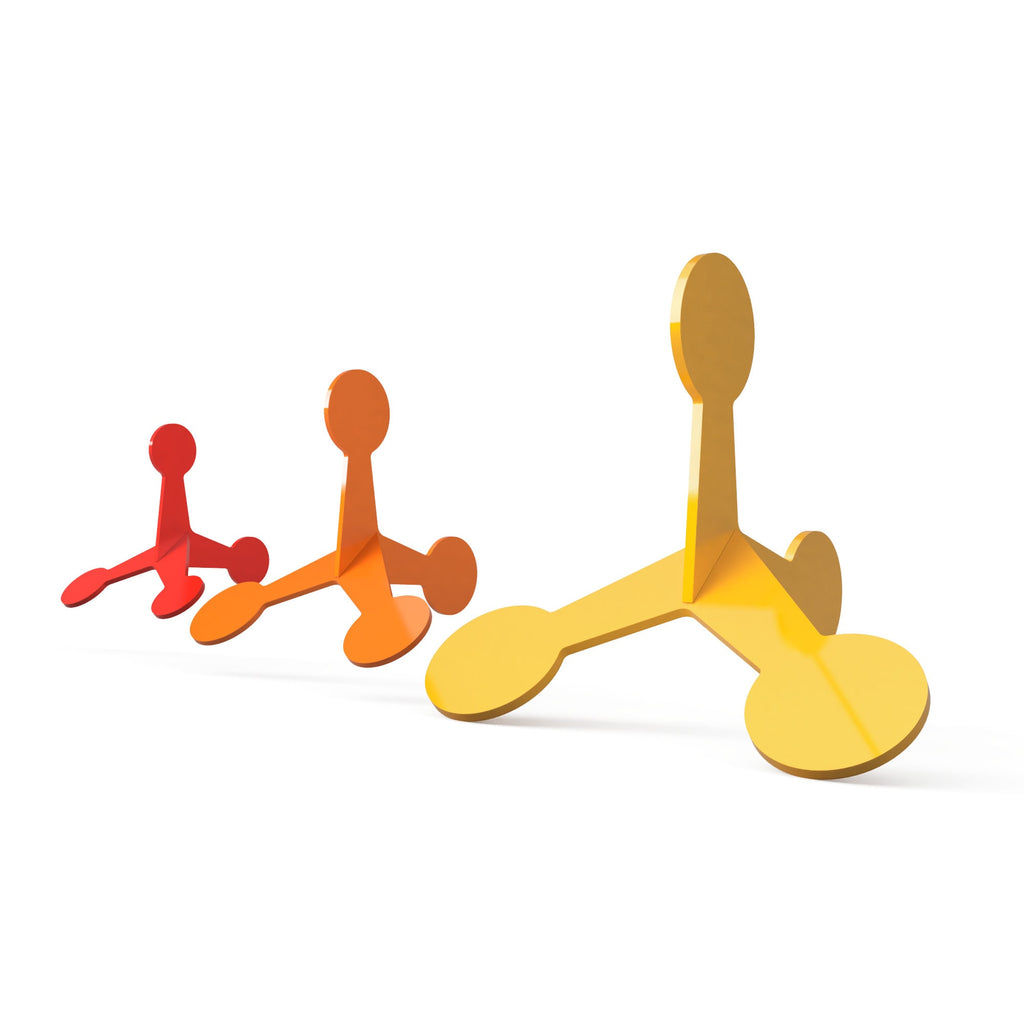 Jumping Target DXF File Bundle: 2.5, 3.5, 5 Inch Walking Target Files