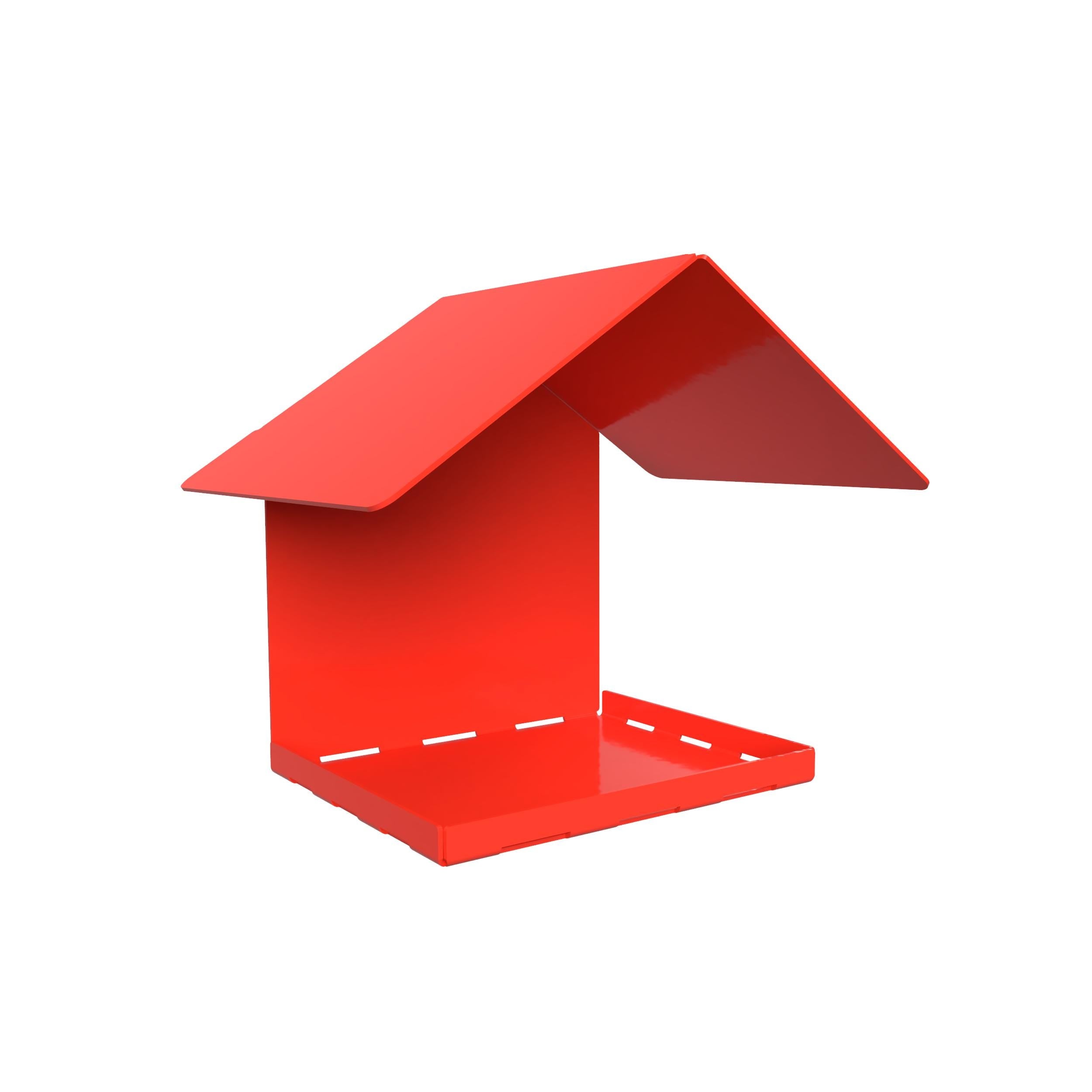 Metal Bird Feeder House DXF Cut File