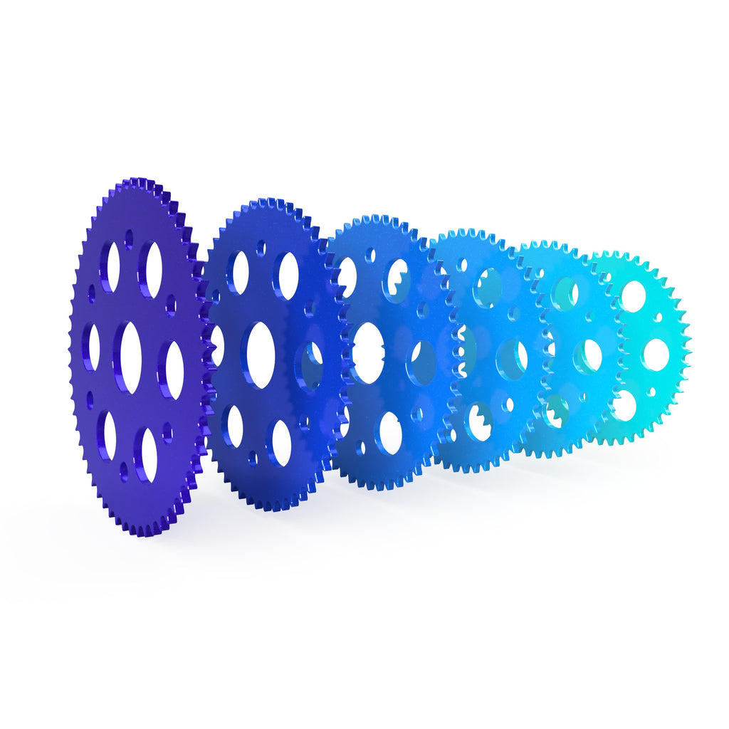 Final Drive #40 Sprocket DXF Cut Files - Ideal for Go Karts + Mini Bikes