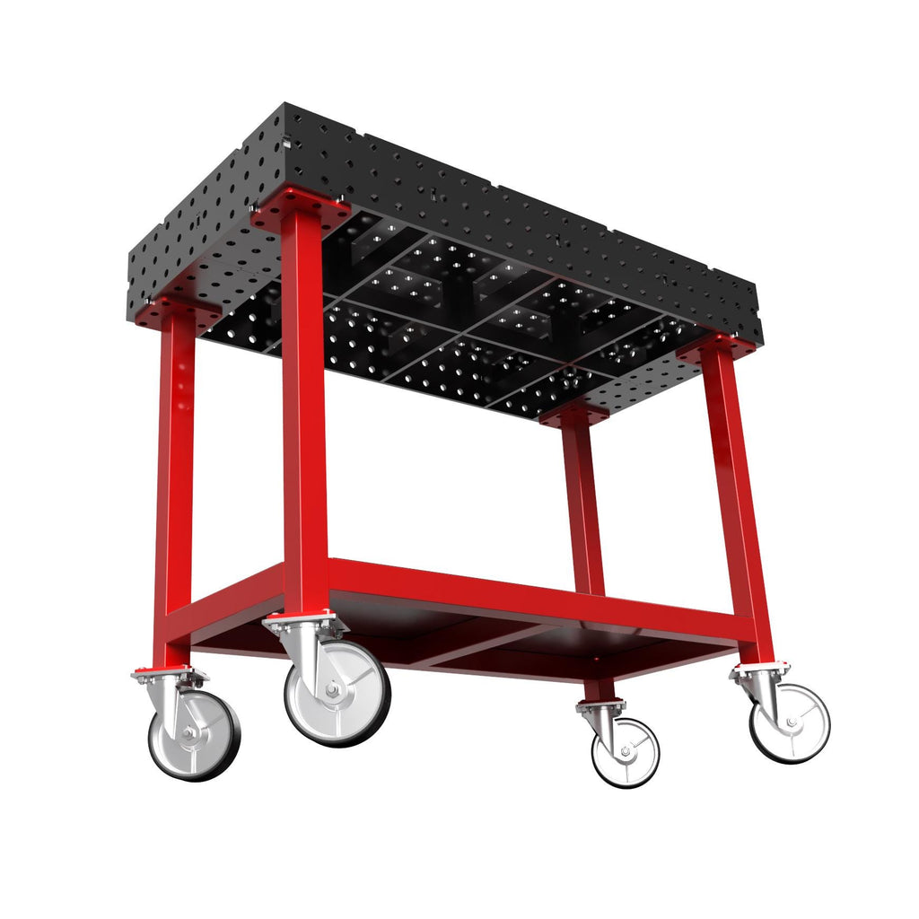 1200x600mm Welding Table DXF Files - 10mm Steel