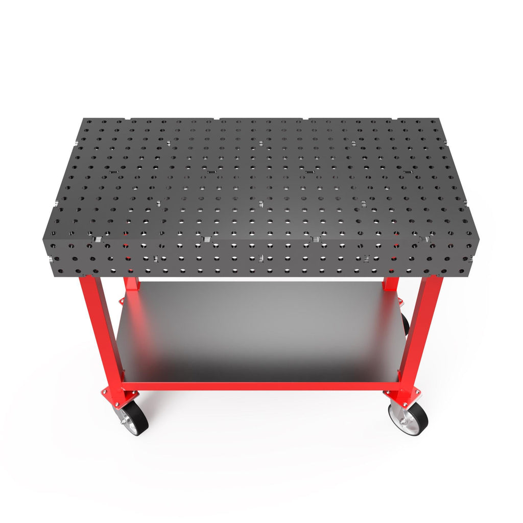 1200x600mm Welding Table DXF Files - 10mm Steel