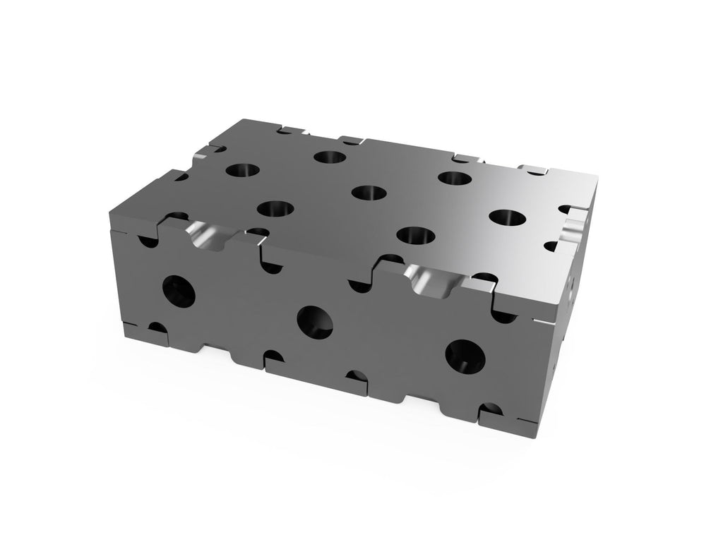 123 Block DXF Cut Files - 1/8" Material DIY Welding Fixture Blocks