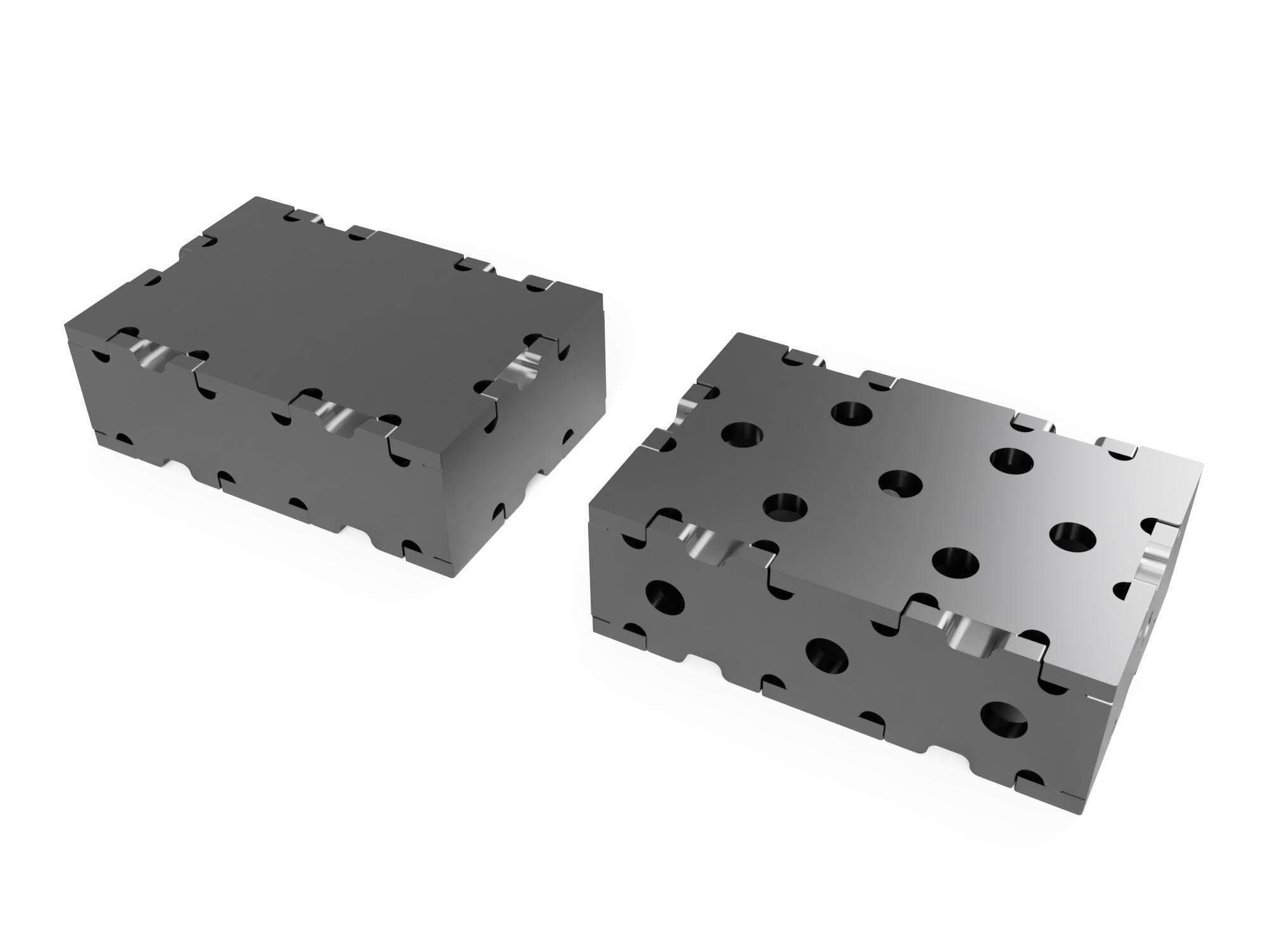 123 Block DXF Cut Files - 1/8" Material DIY Welding Fixture Blocks