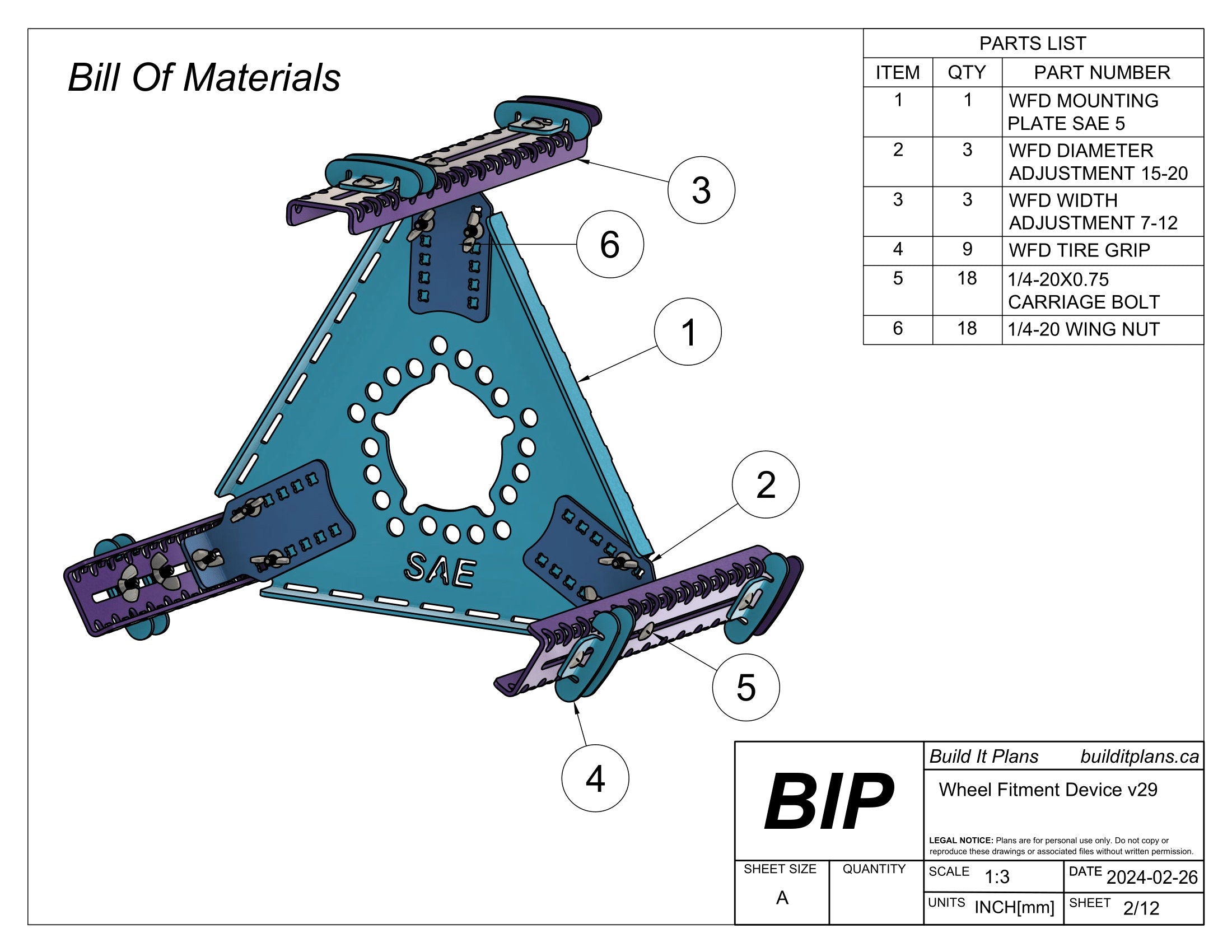 Wheel Offset Tool DXF File – Wheel Simulator Files + PDF Plans