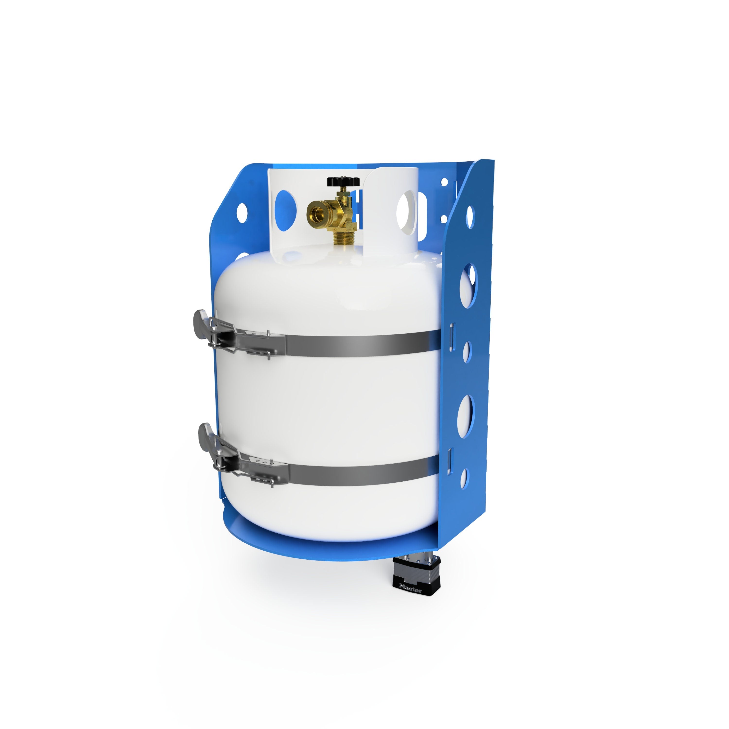 20lb Propane Tank Mount DXF File – Propane Tank Bracket Cut File