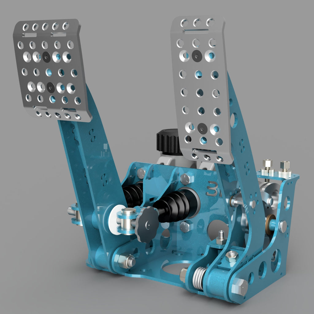 DIY Pedal Box DXF Files – Brake + Throttle Pedal CNC Cut Files + Plans