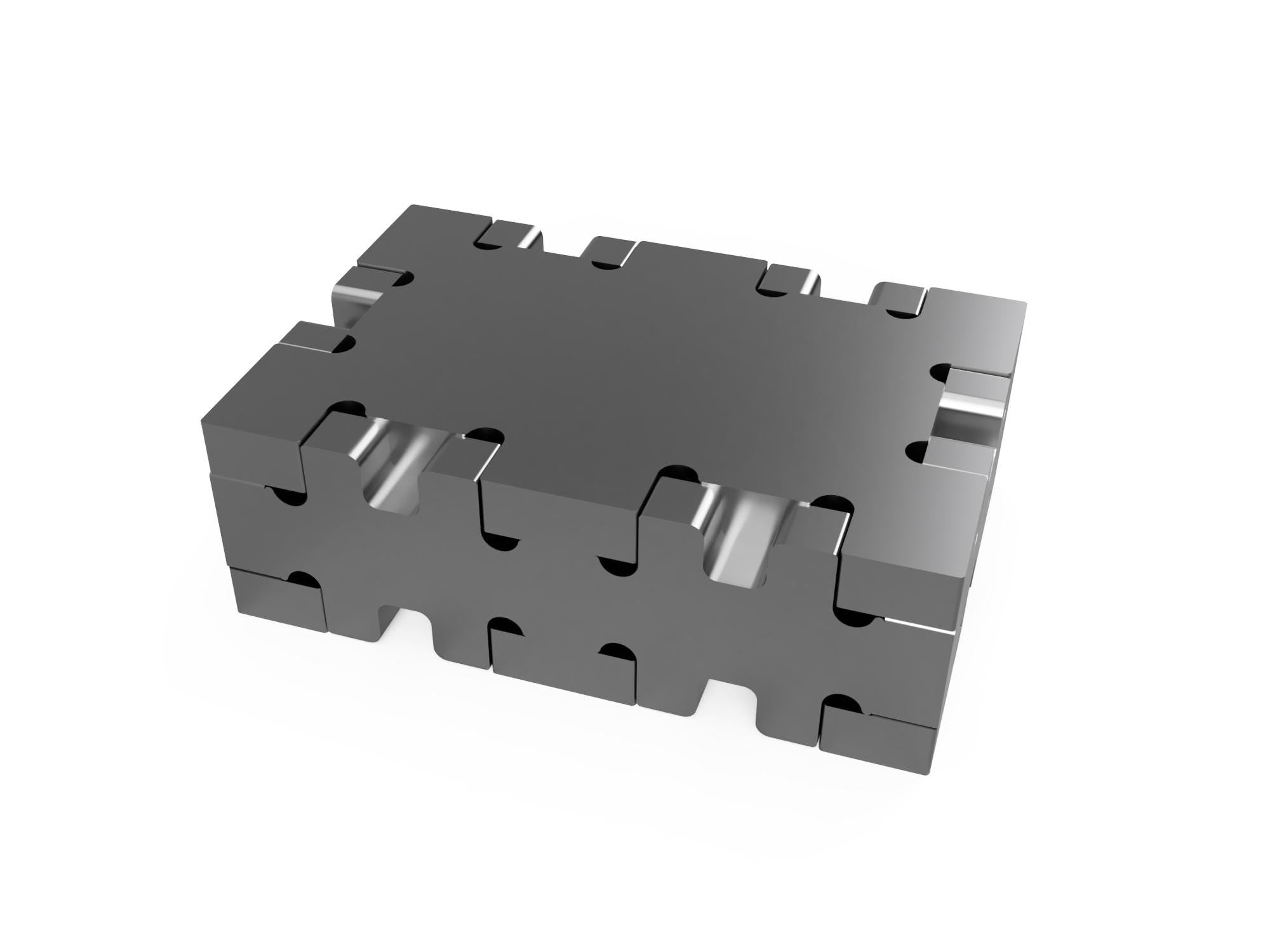 123 Block DXF Cut Files - 1/4" Material DIY Welding Fixture Blocks
