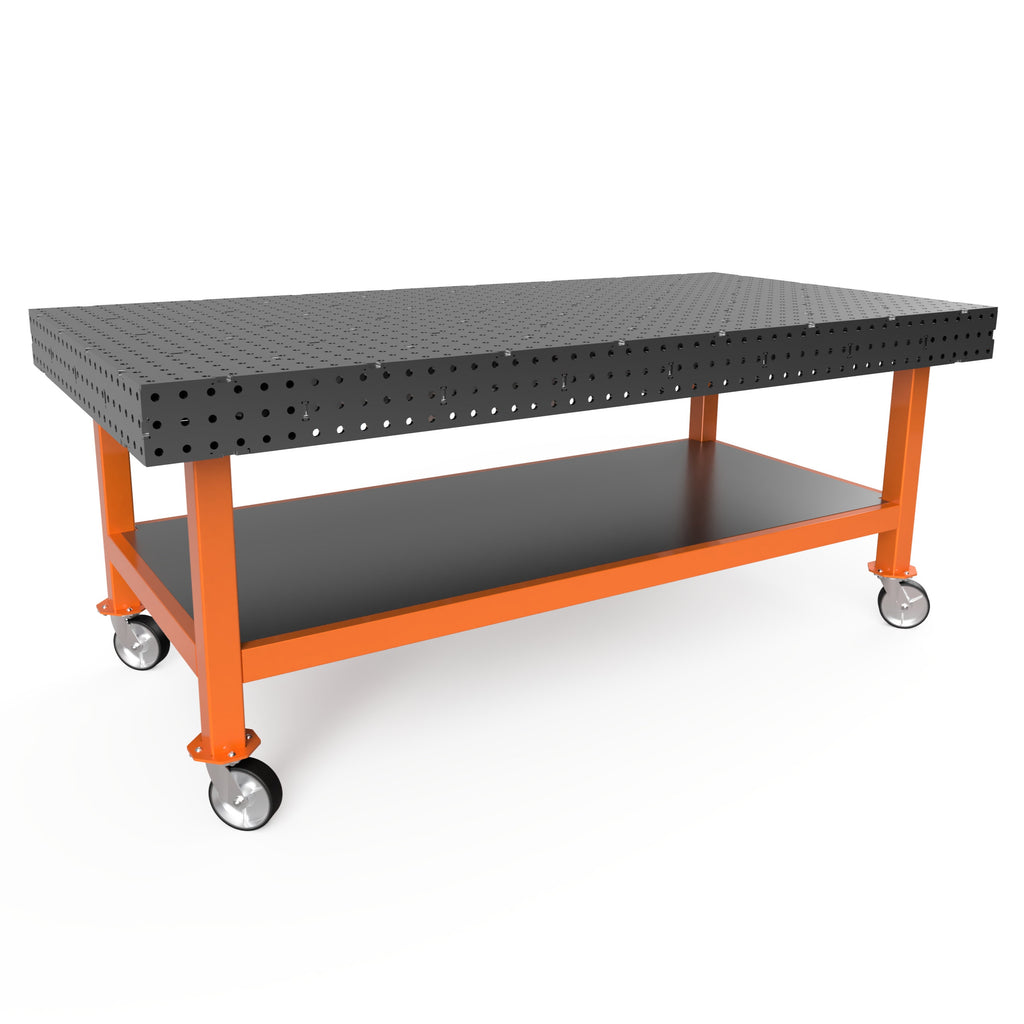 4'x8' Welding Table DXF Files - 3/8" Steel