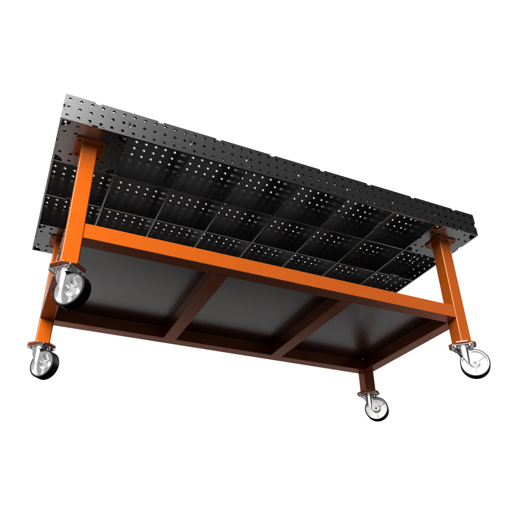 4'x8' Welding Table DXF Files - 3/8" Steel