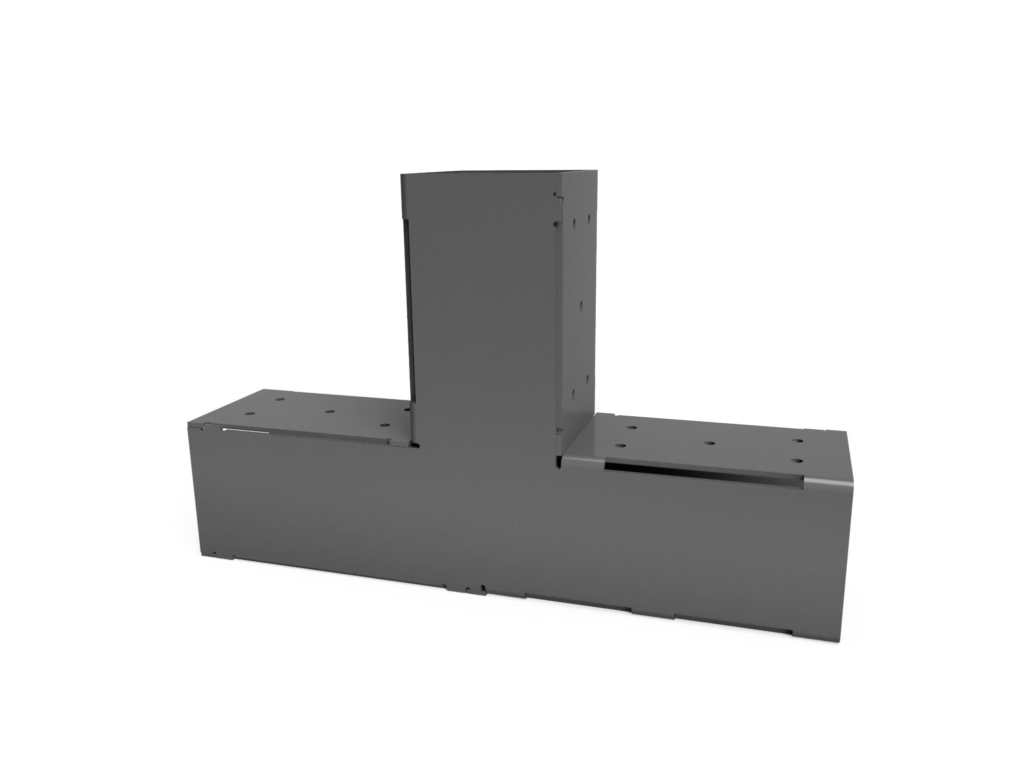 4x4 Post T Bracket DXF Cut Files