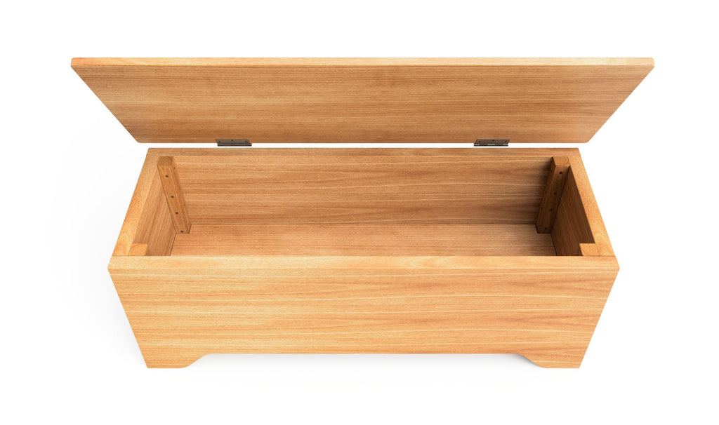 Storage Bench Drawing Storage Bench Plans - PDF Plans For A Simple Bench With Compartment ...