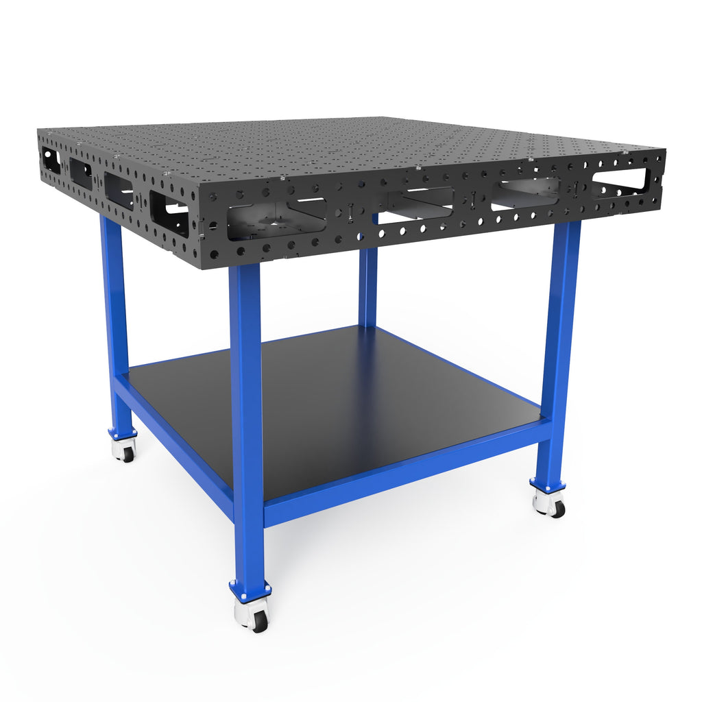 4'x4' Welding Fixture Table DXF Files - 1/4" Steel