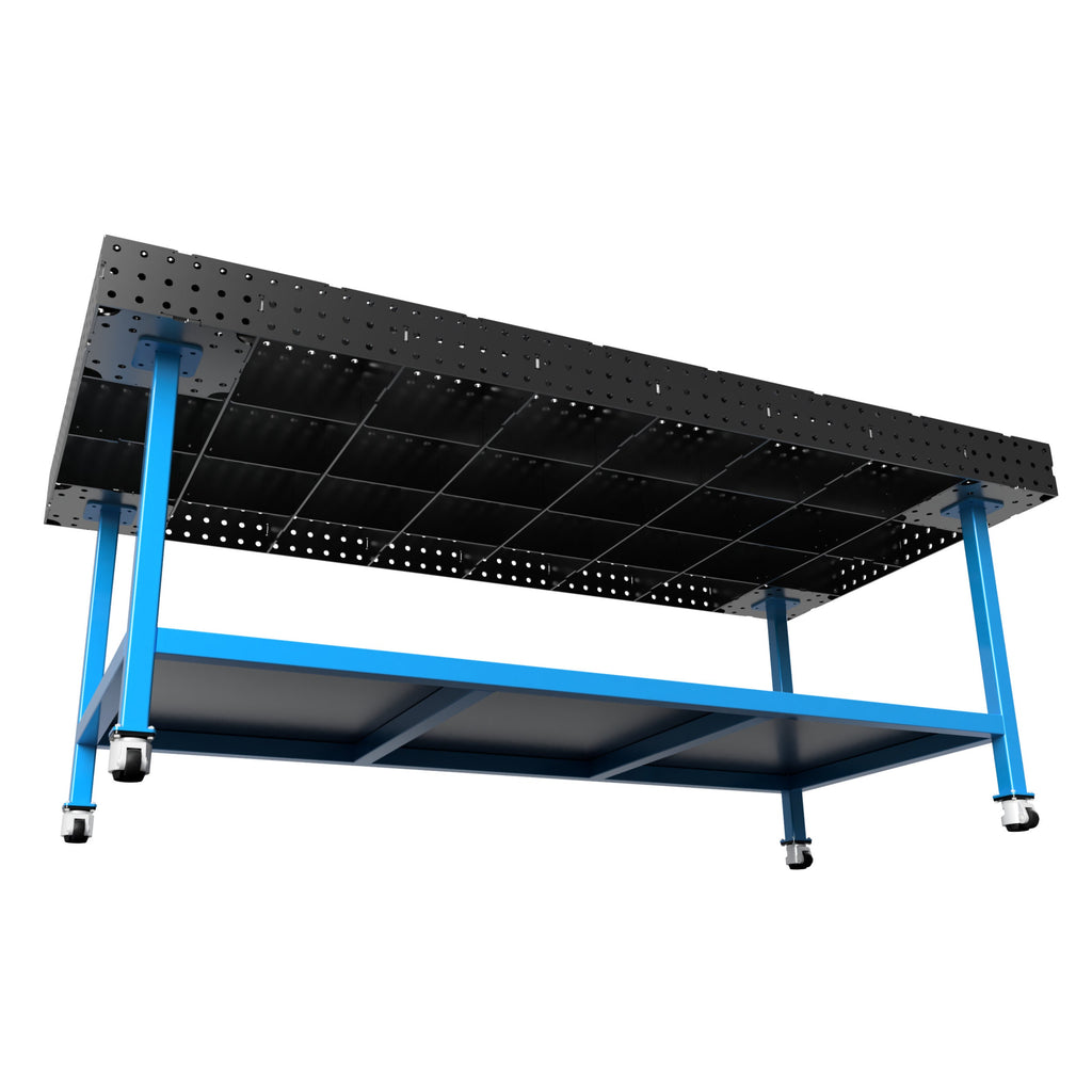 4'x8' Welding Table DXF Files - 1/4" Steel