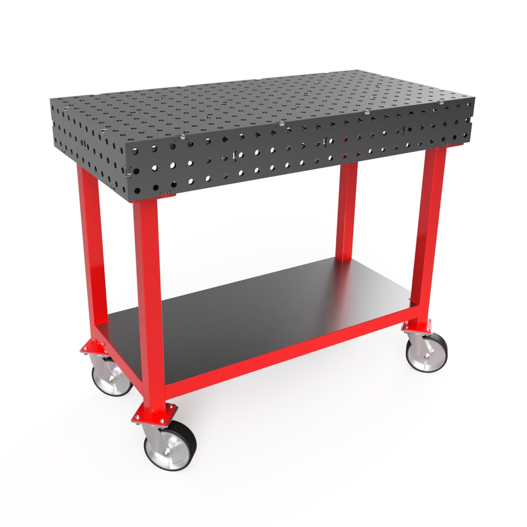 1200x600mm Welding Table DXF Files - 10mm Steel