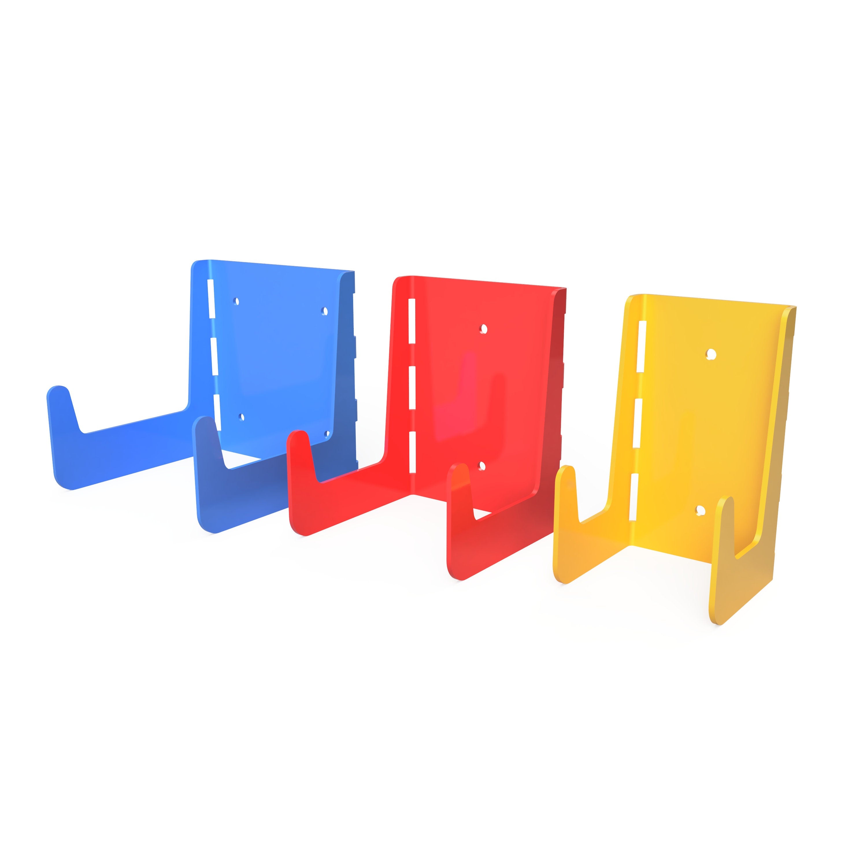 Universal Double Hook DXF Files - Broom Hanger Cut Files