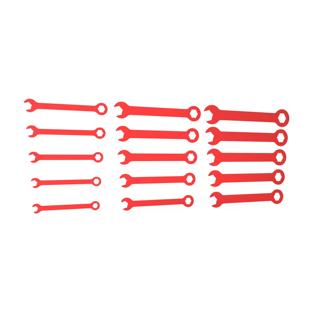 Metric Wrench DXF Pack – 10mm to 24mm Spanner Cut Files