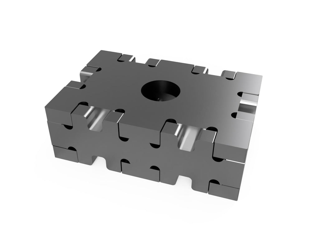 123 Block DXF Cut Files - 1/4" Material DIY Welding Fixture Blocks