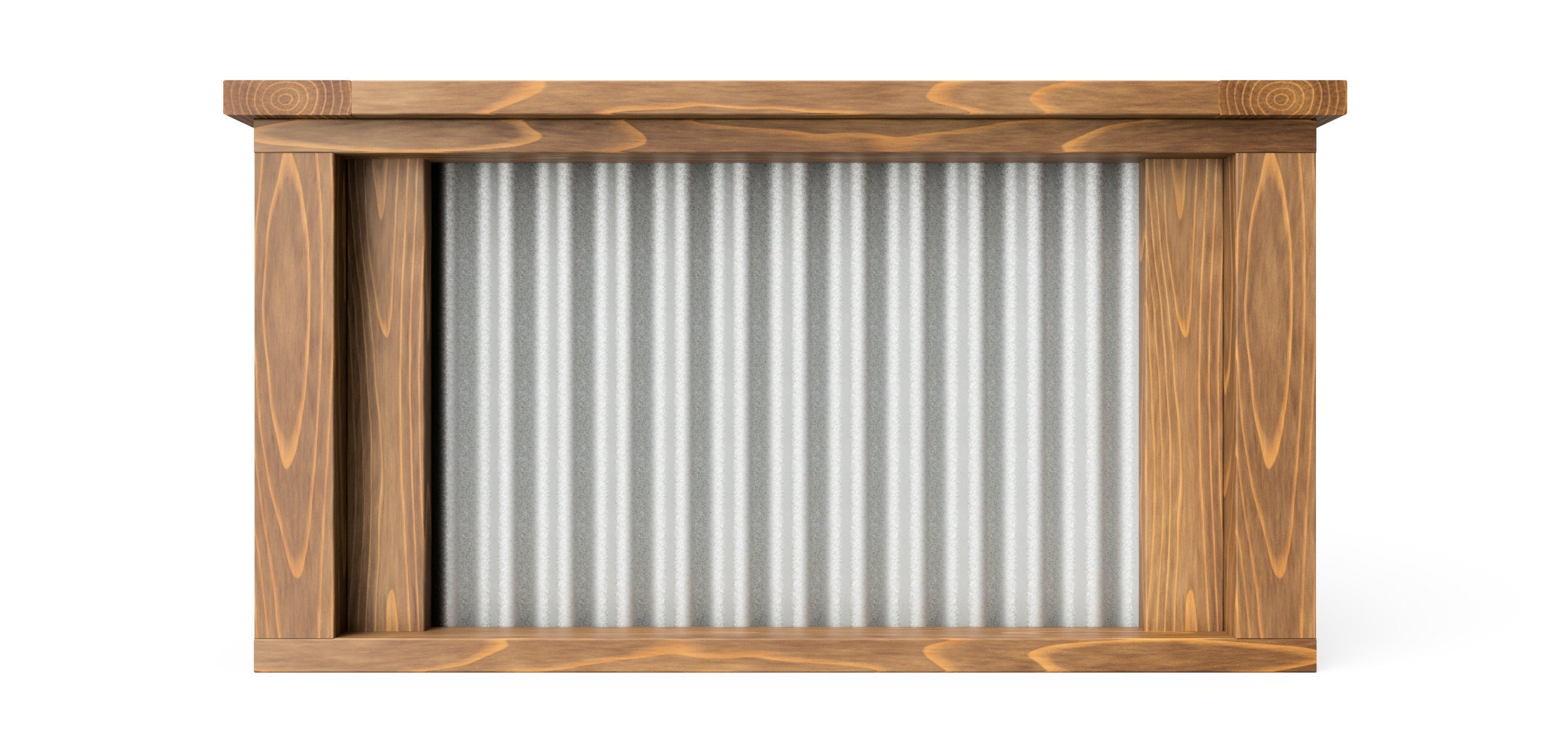 4'x4' Wood and Metal Raised Garden Bed PDF Plans - 48"x48" Square